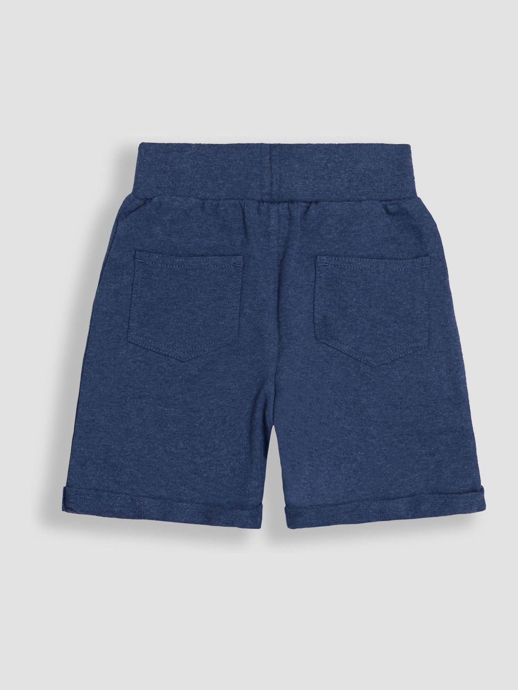 Navy Blue & Royal Blue 2-Pack Jogger Shorts - Image 2 of 7