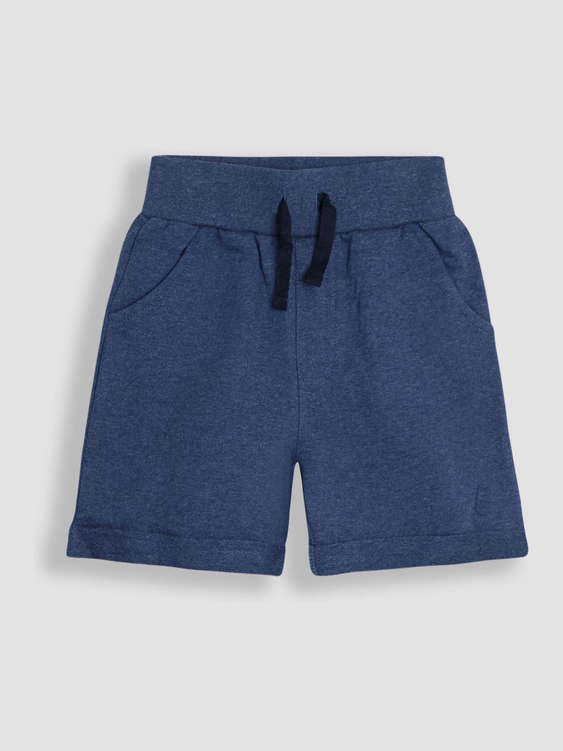 Navy Blue & Royal Blue 2-Pack Jogger Shorts - Image 3 of 7