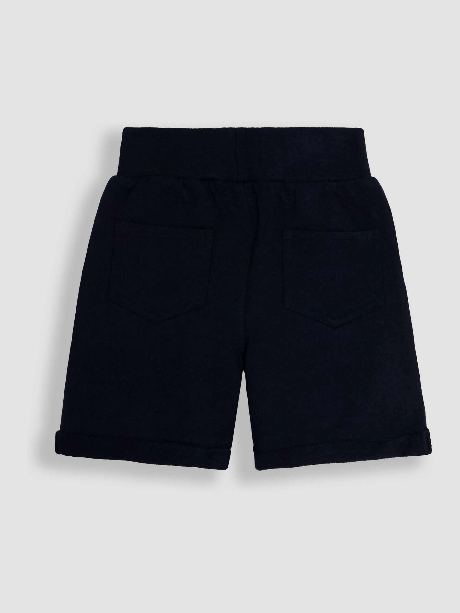 Navy Blue & Royal Blue 2-Pack Jogger Shorts - Image 4 of 7