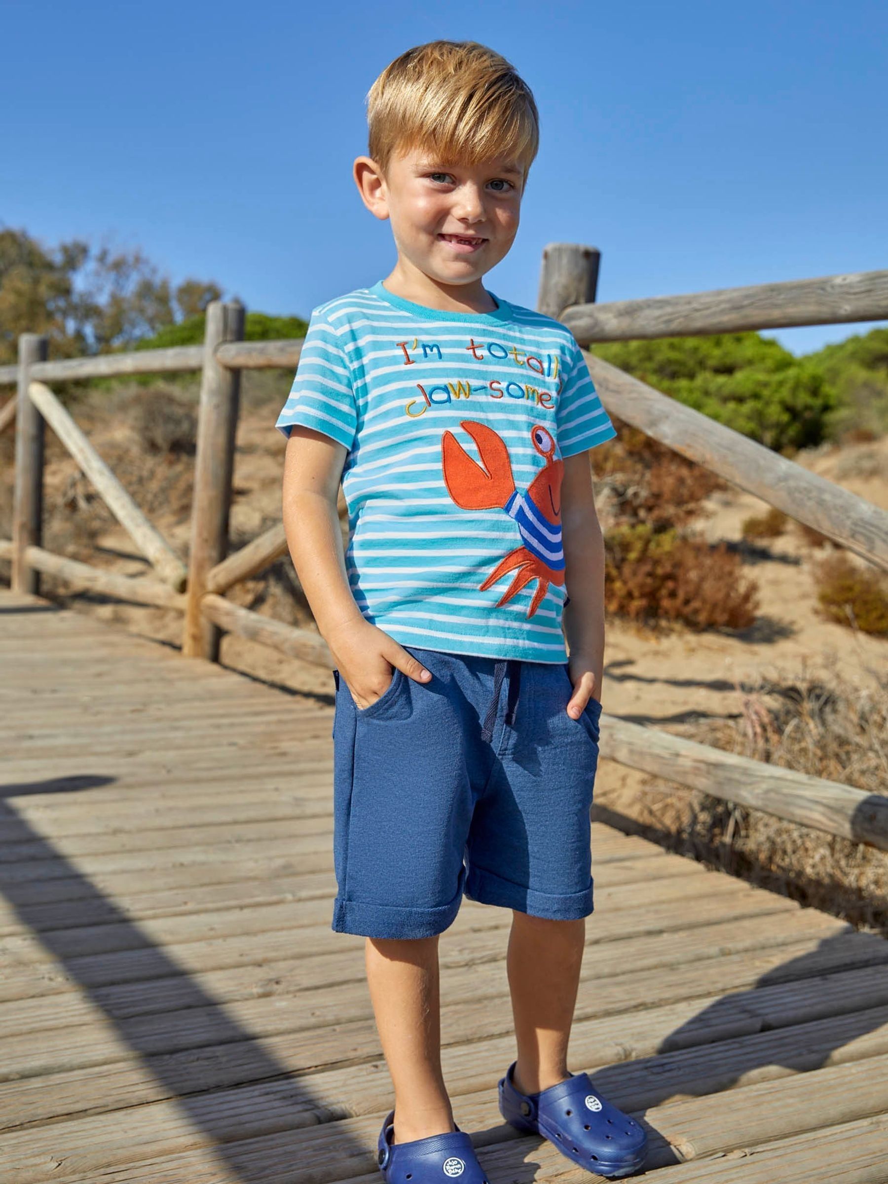 Navy Blue & Royal Blue 2-Pack Jogger Shorts - Image 7 of 7