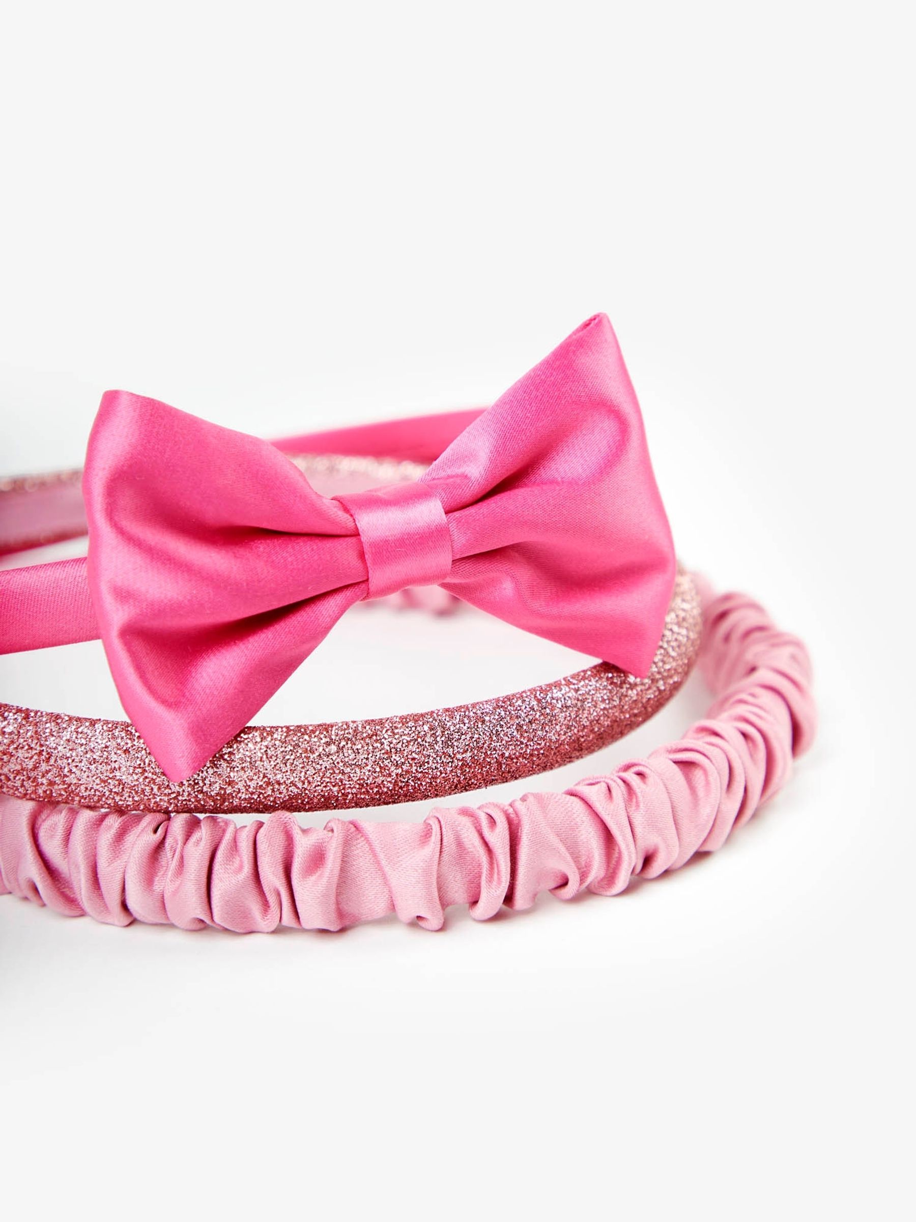 Pink 3-Pack Headbands - Image 5 of 5