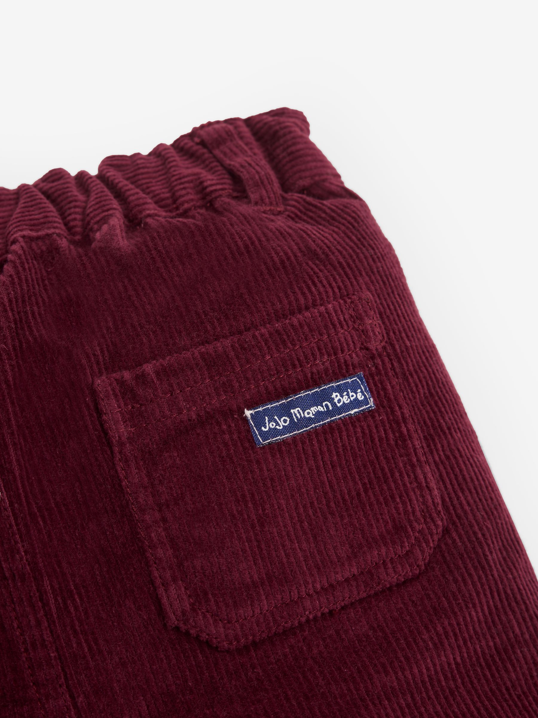 Burgundy Cord Trousers - Image 2 of 2