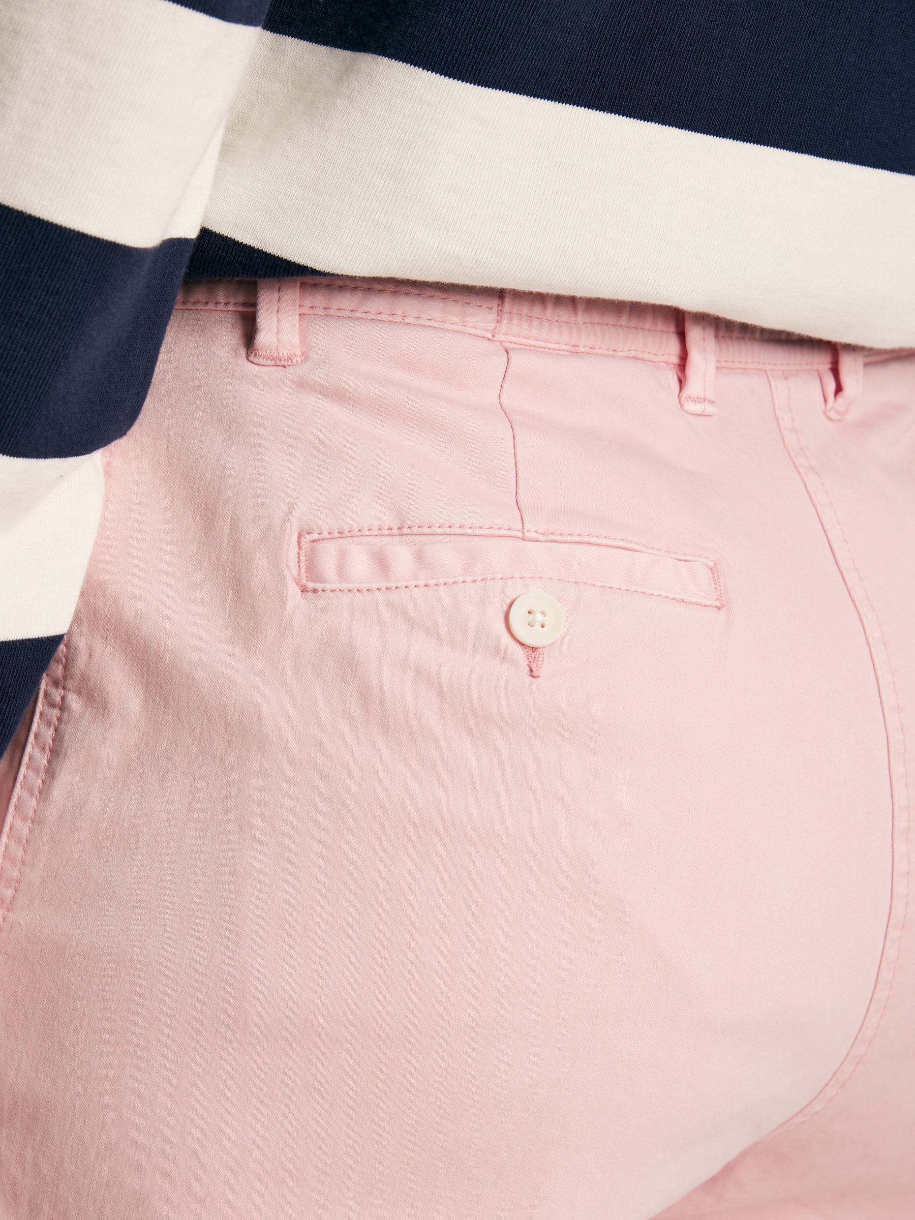Rose Pink Slim Fit Chino Trousers - Image 4 of 6
