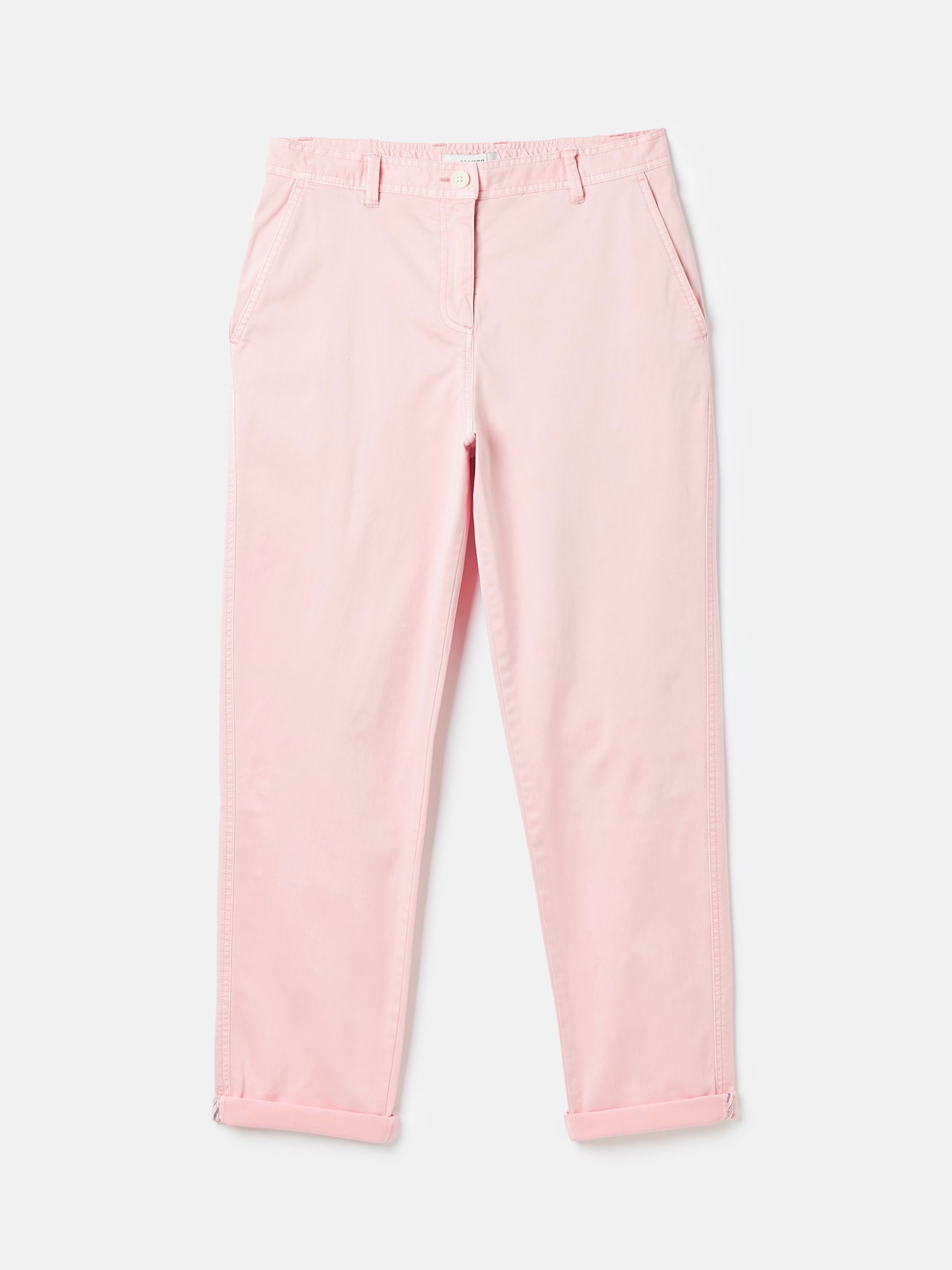 Rose Pink Slim Fit Chino Trousers - Image 6 of 6
