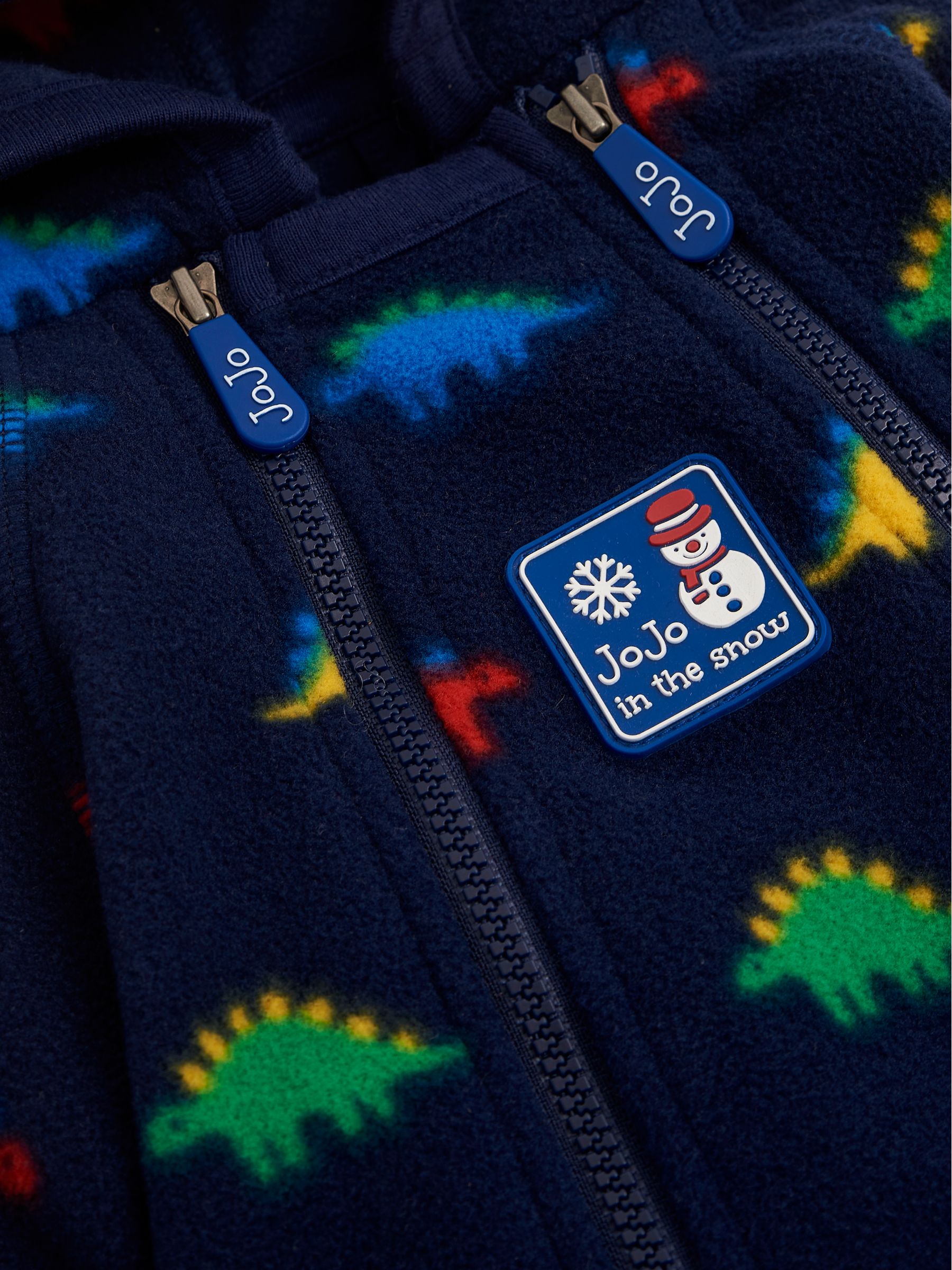 Blue Cosy Polarfleece All-In-One - Image 3 of 3