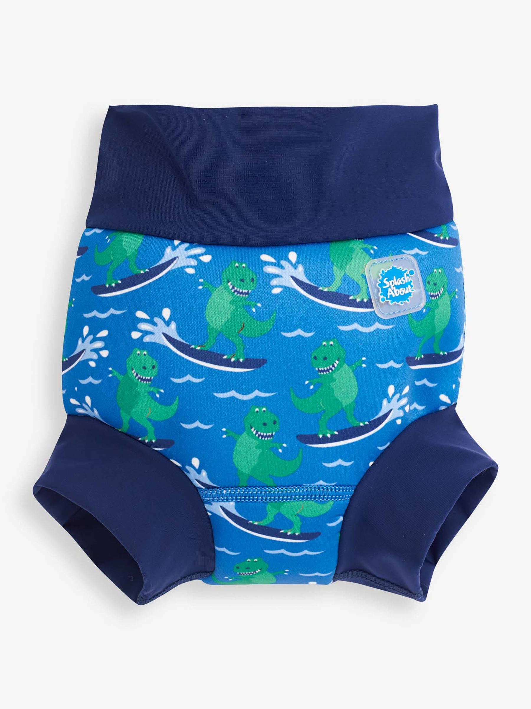 Blue Dino Happy Nappy - Image 1 of 4