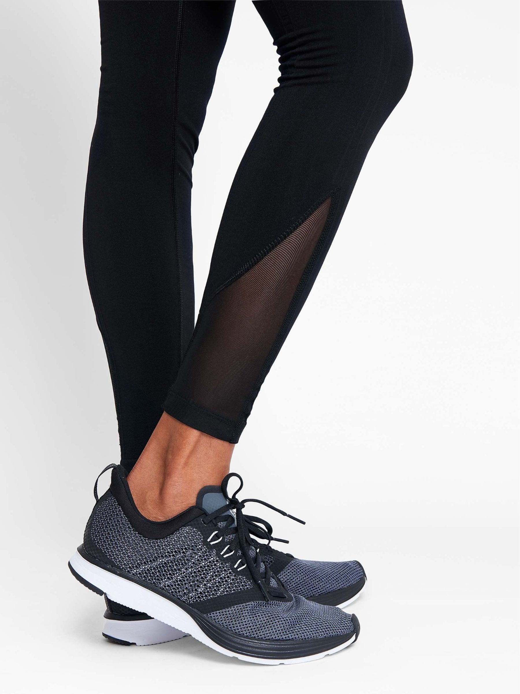 Seamless Support Workout Maternity Leggings in Black - Image 4 of 5