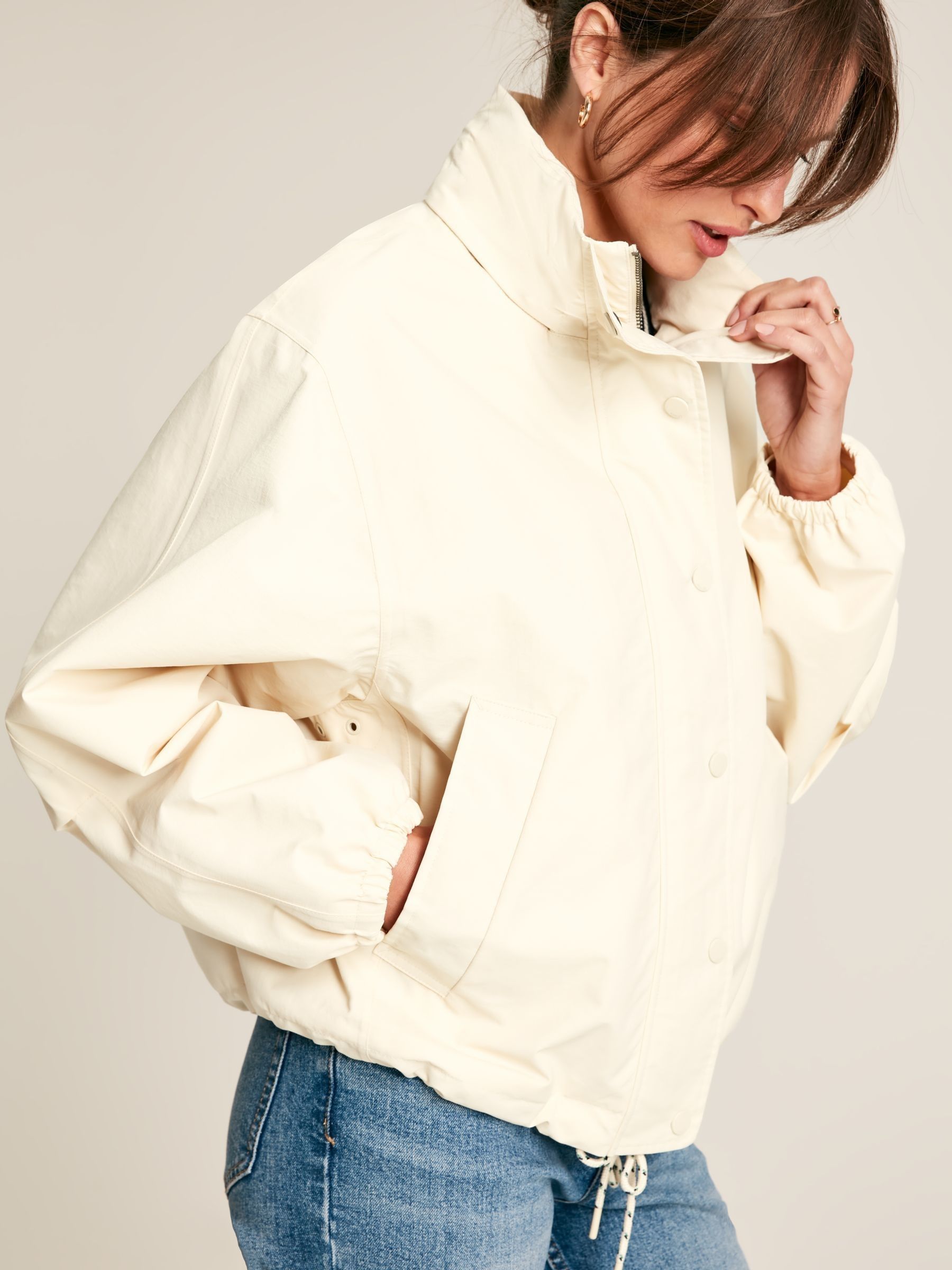 Hove Cream Waterproof Windbreaker Jacket - Image 5 of 9