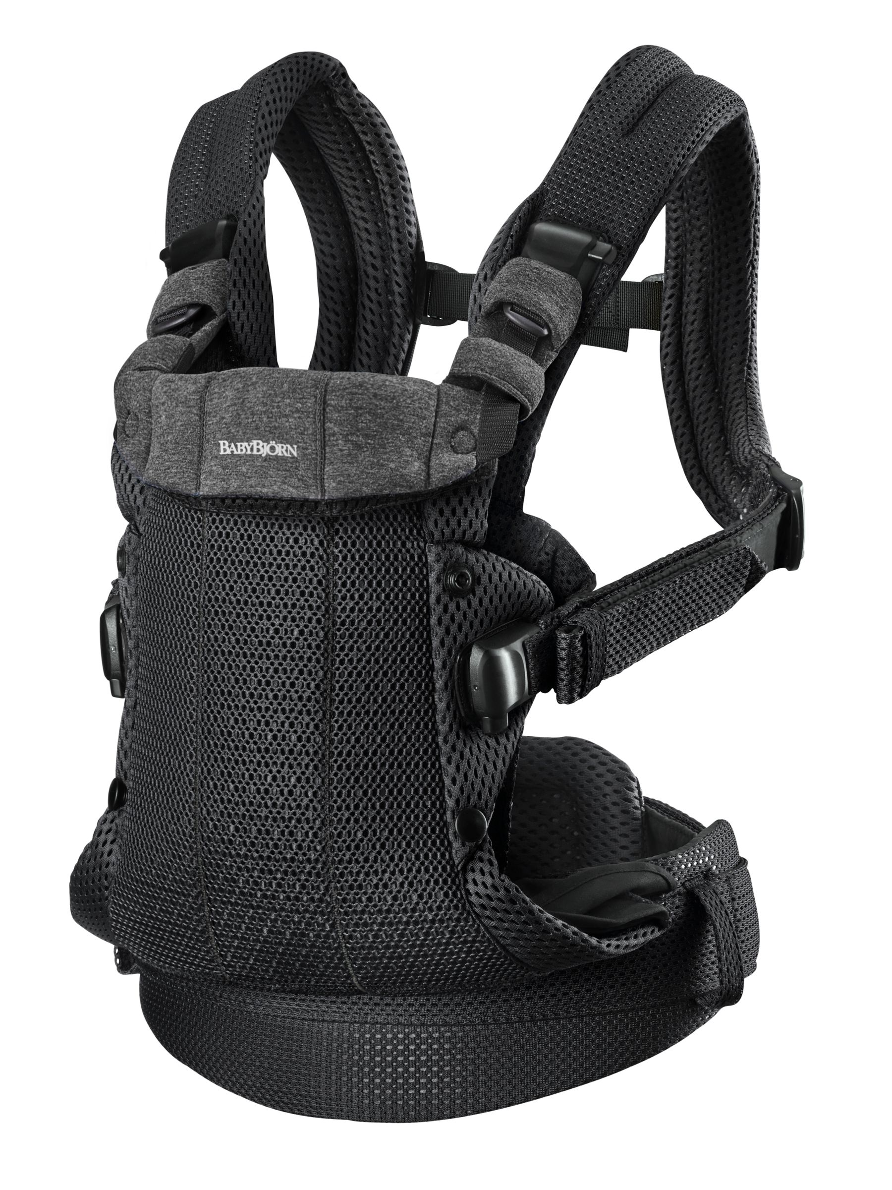 BabyBjörn Black Baby Carrier Harmony 3D - Image 4 of 4