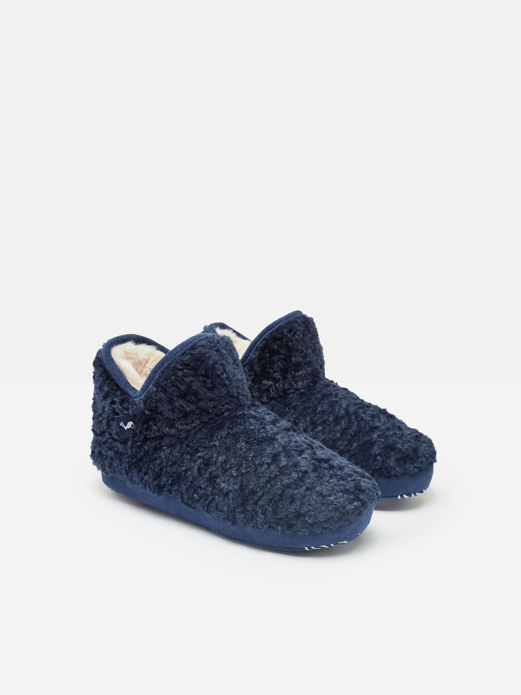 Boys' Cabin Navy Slipper Boots - Image 4 of 8