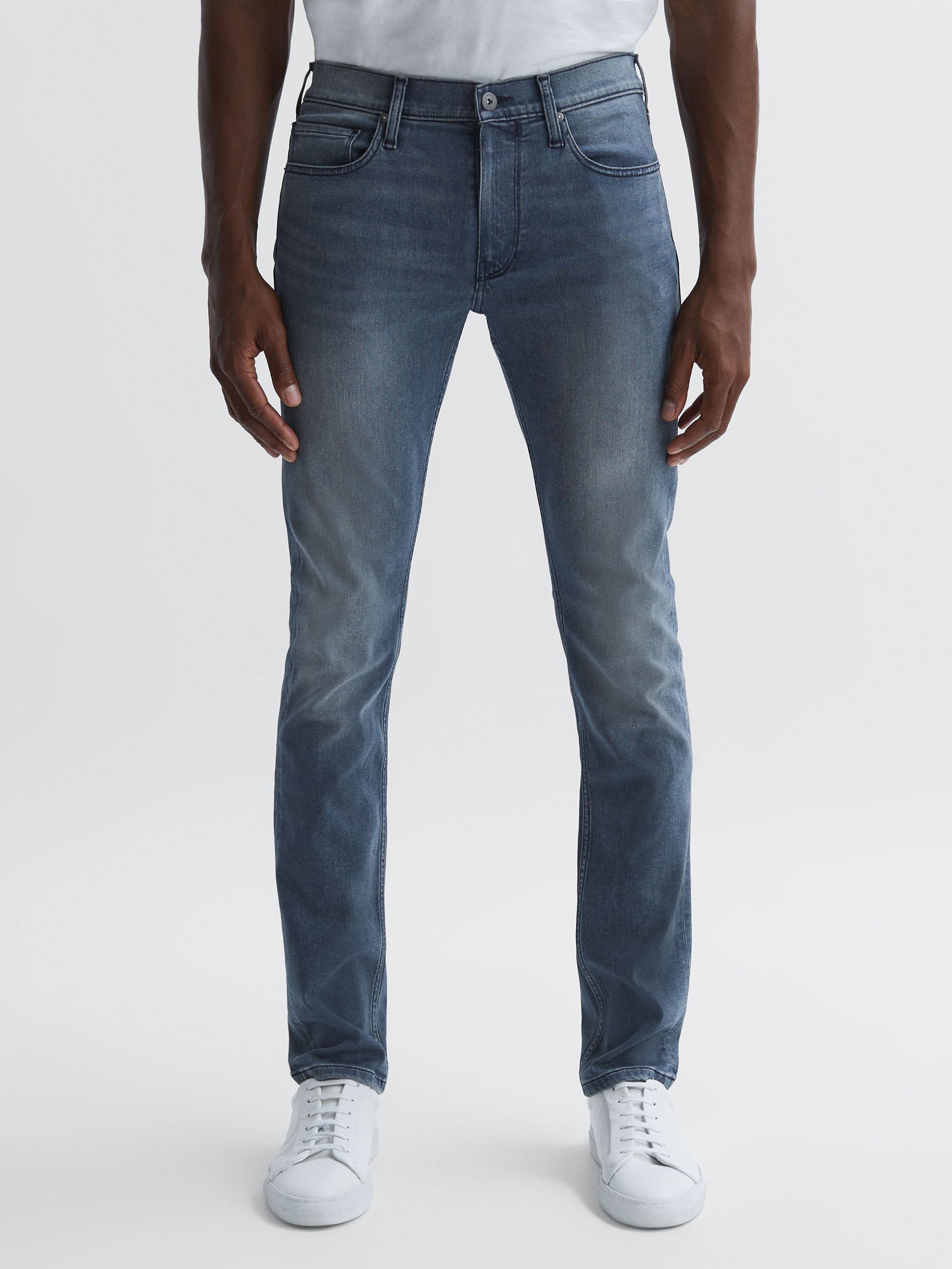 Paige High Stretch Jeans in Messemer - Image 1 of 4