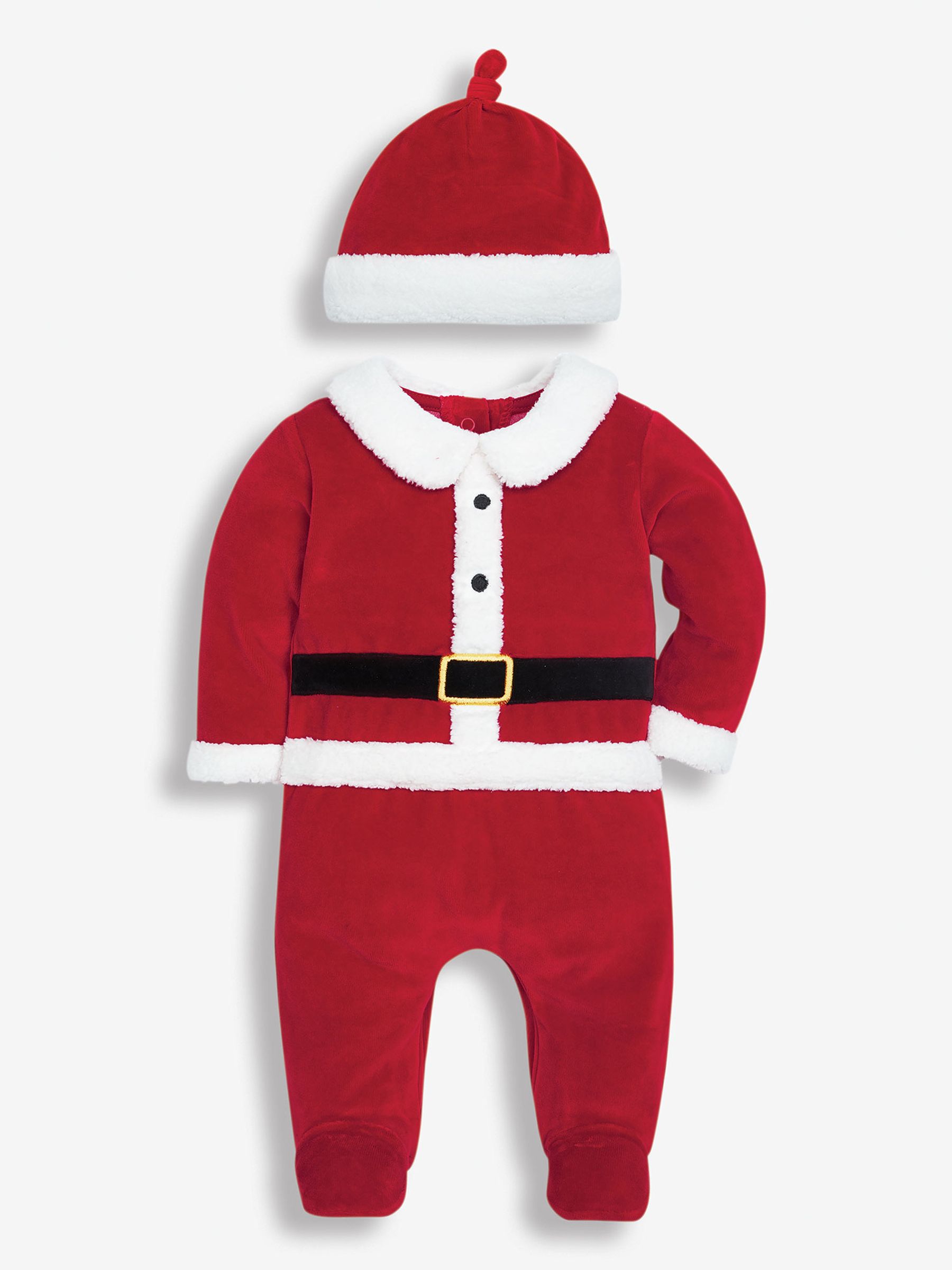 Red 2-Piece Father Christmas Outfit Set - Image 4 of 7