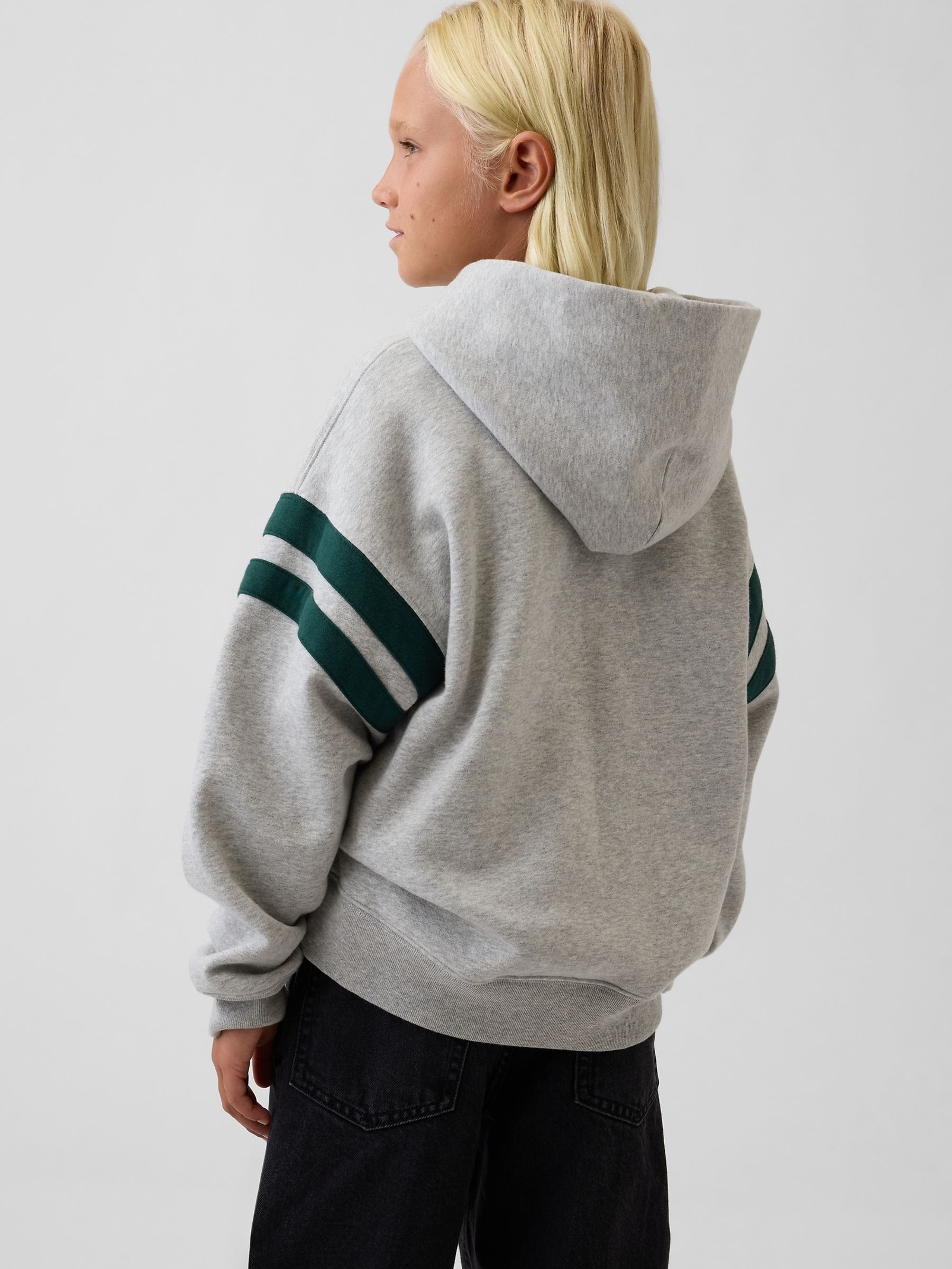 Grey Vintage Soft Relaxed Logo Hoodie - Image 2 of 4