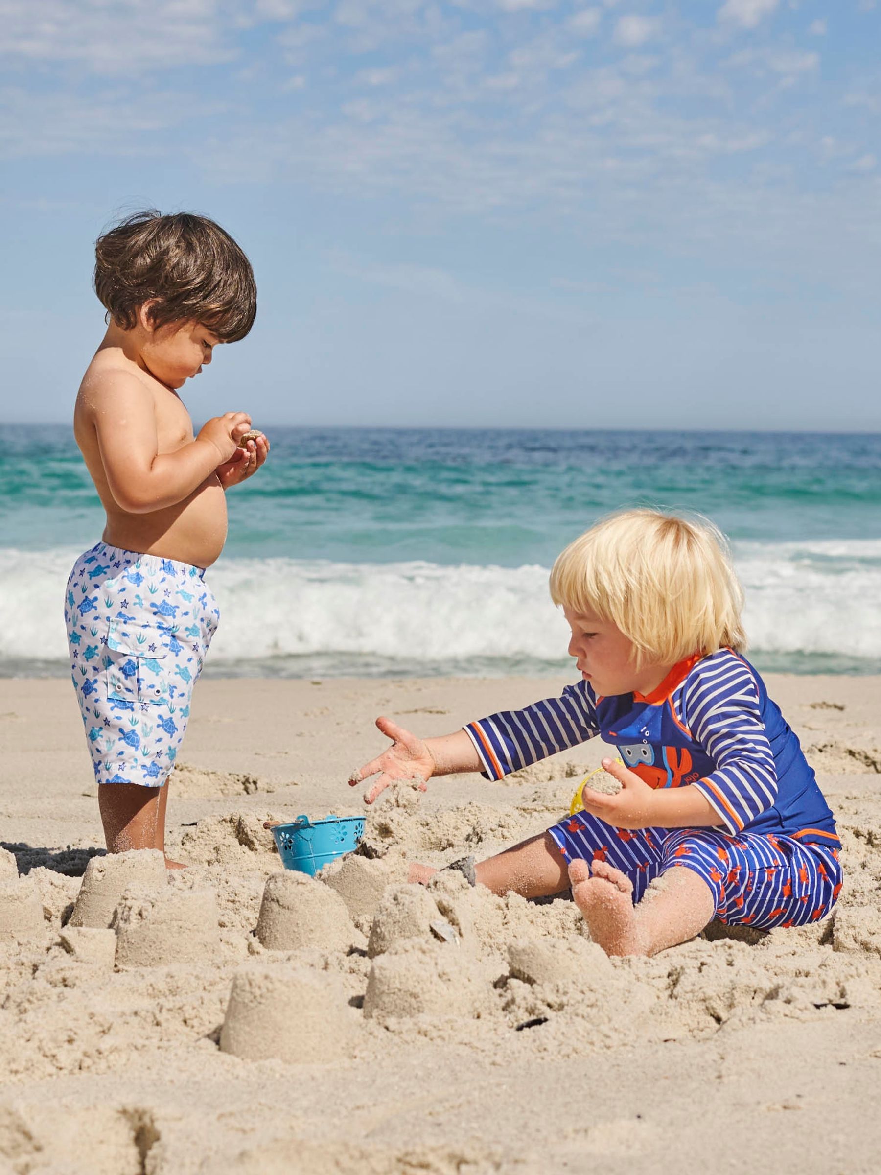 Blue Crab No Nappy Swim Shorts - Image 5 of 7