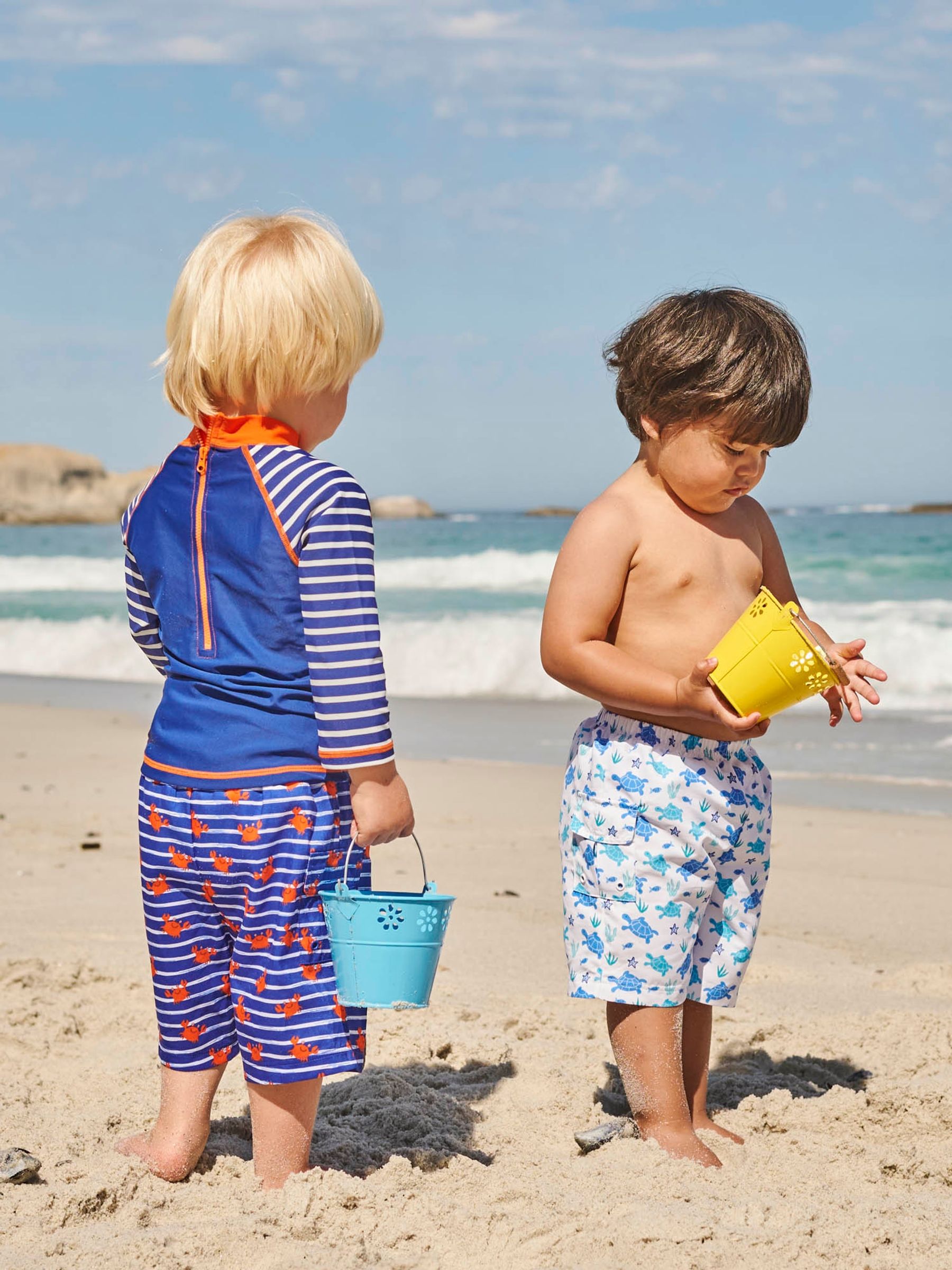 Blue Crab No Nappy Swim Shorts - Image 6 of 7
