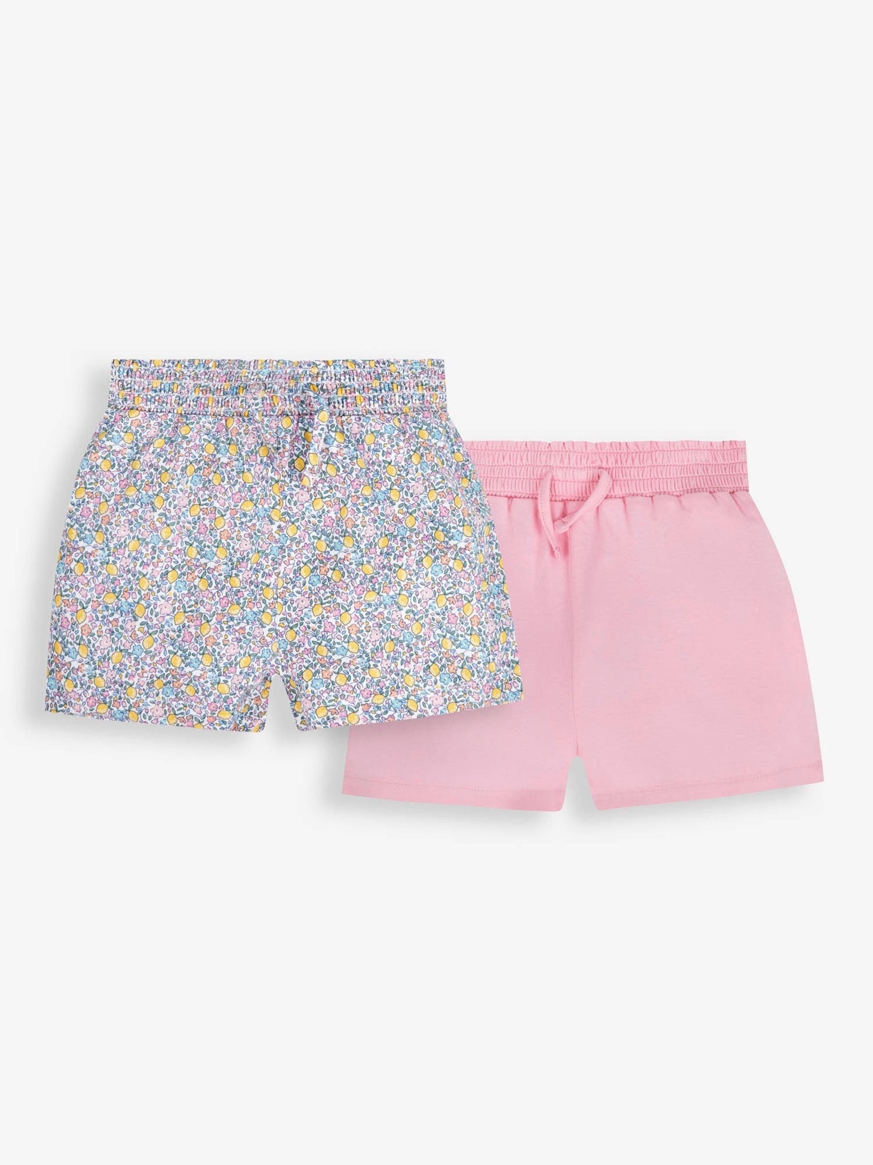 Lemon Ditsy 2-Pack Ditsy Print & Pink Pretty Shorts - Image 1 of 5