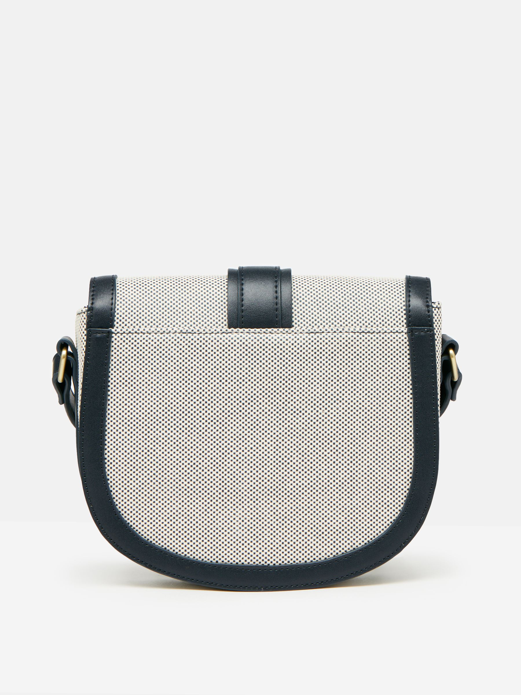 Ludlow Navy Blue Canvas Cross Body Bag - Image 4 of 10