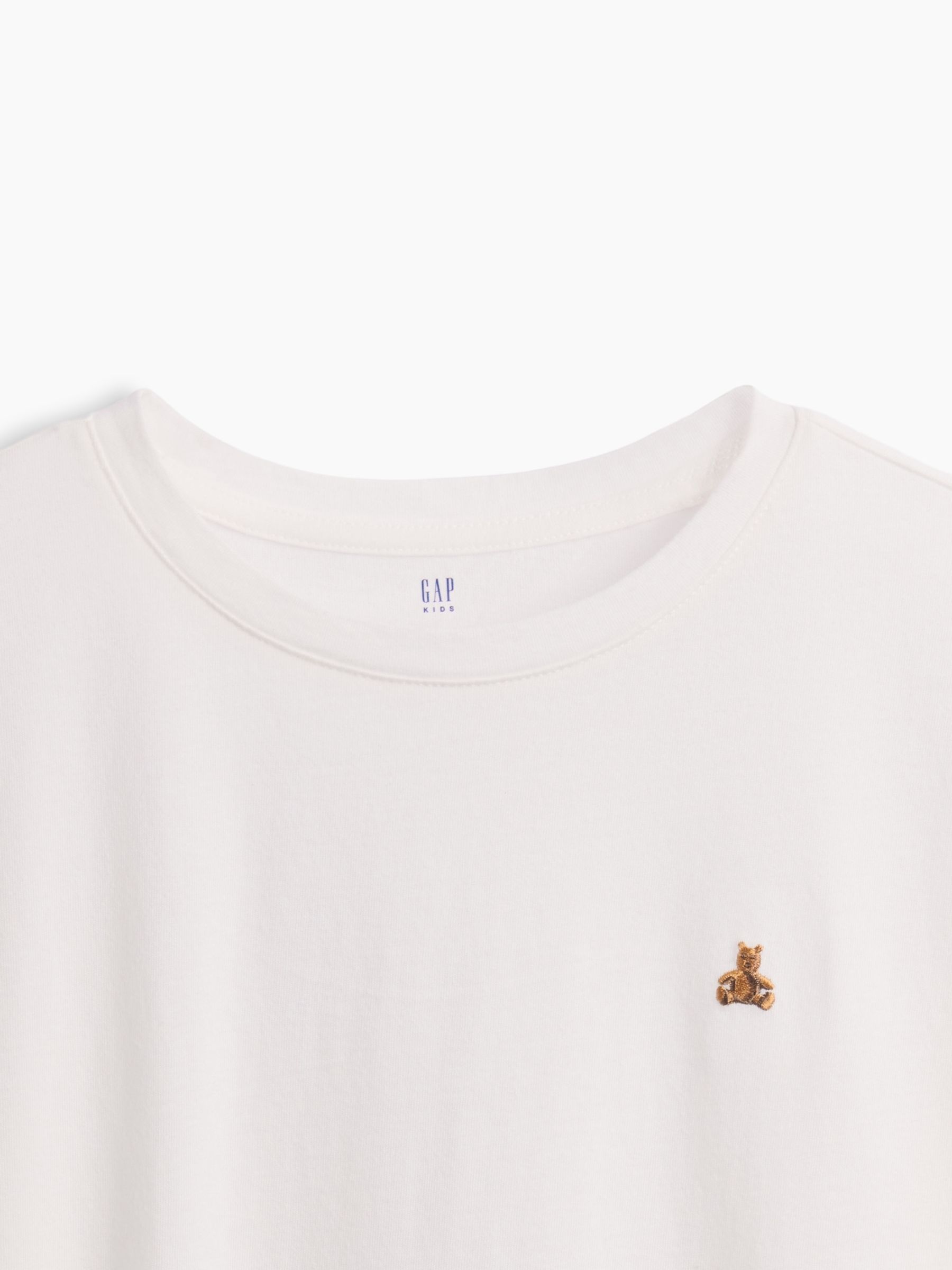 White Oversized Long Sleeve T-Shirt - Image 4 of 4