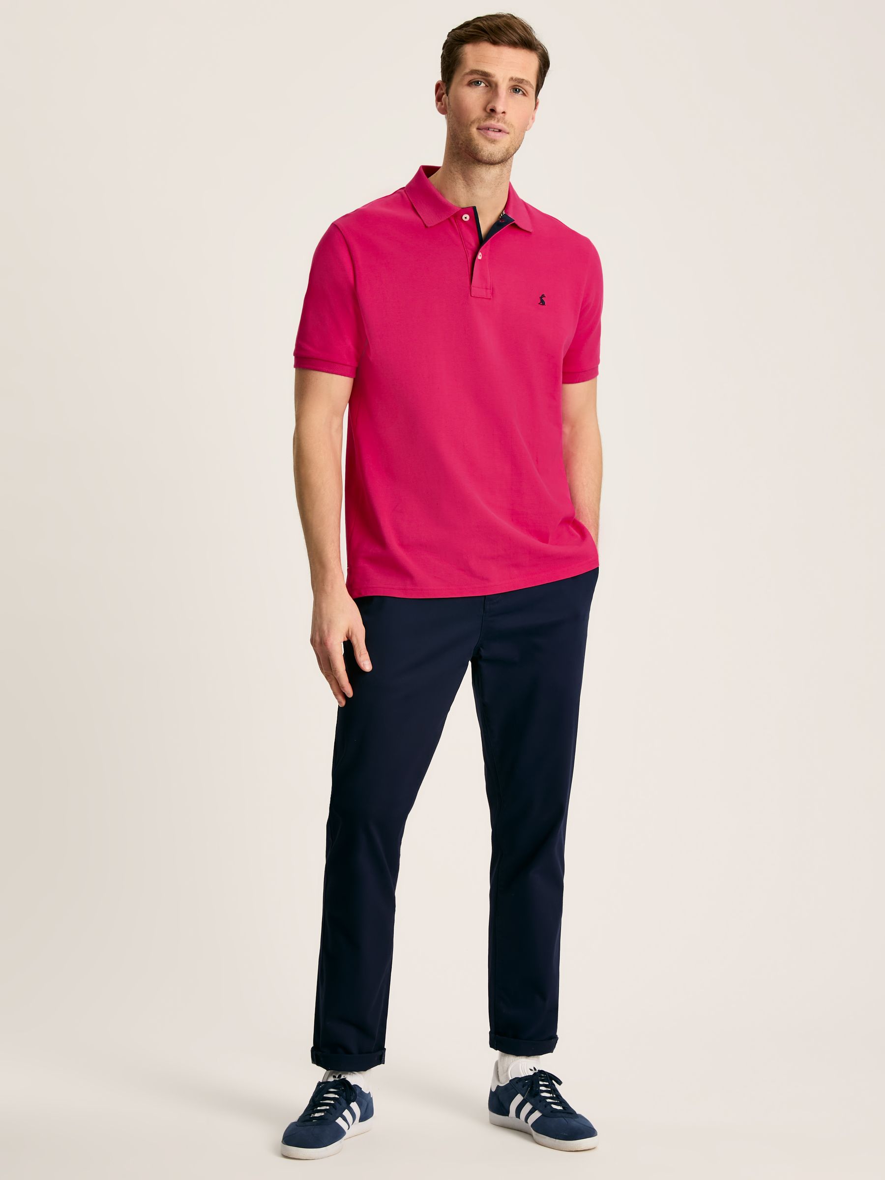 Woody Pink Regular Fit Cotton Pique Polo Shirt - Image 3 of 7