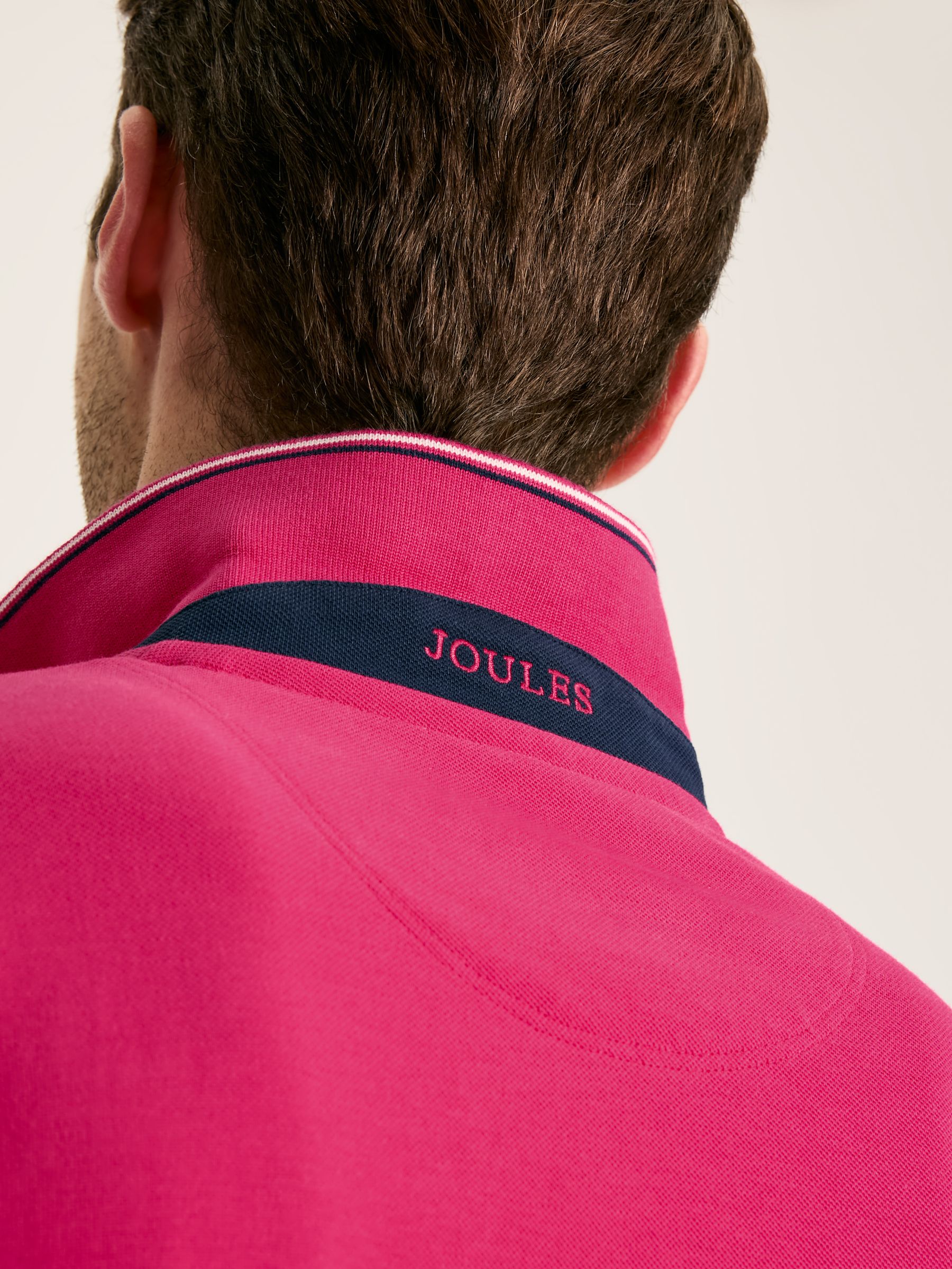 Woody Pink Regular Fit Cotton Pique Polo Shirt - Image 5 of 7