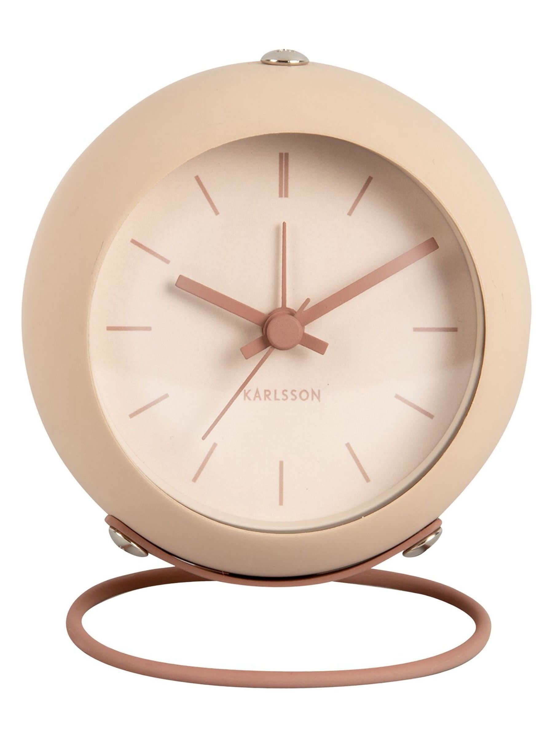 Karlsson Brown Nirvana Globe Alarm Clock | Made