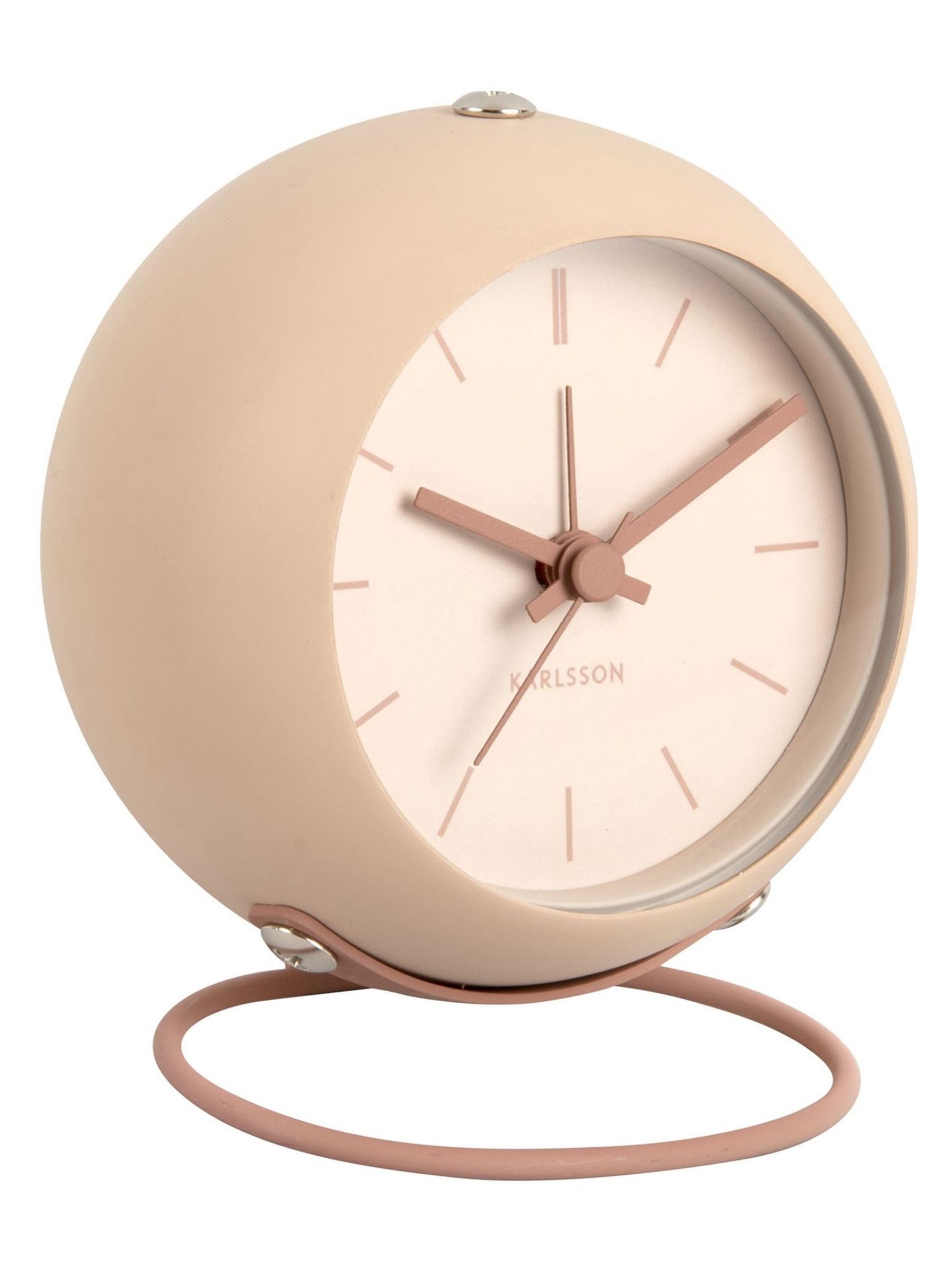 Karlsson Brown Nirvana Globe Alarm Clock | Made