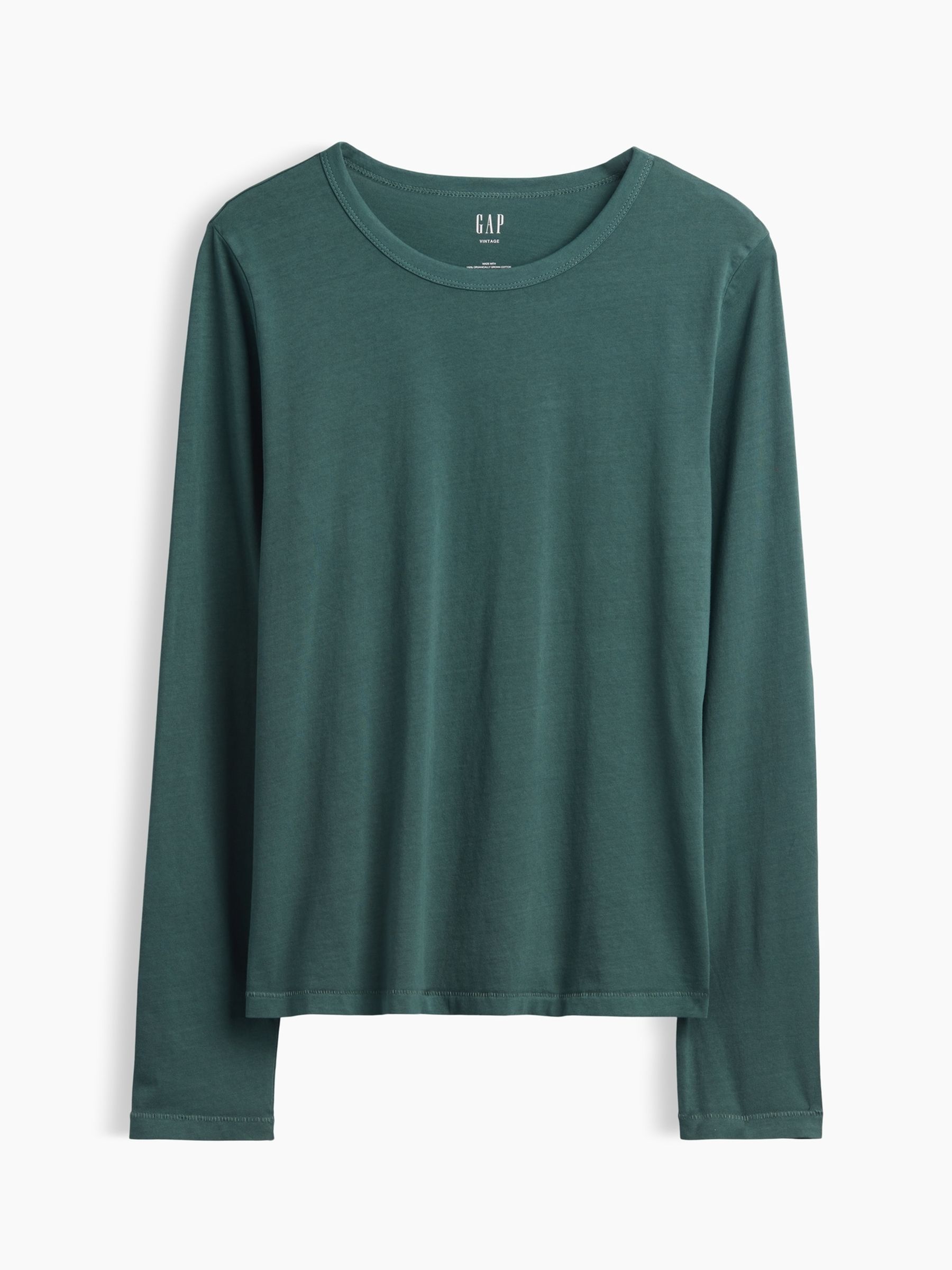 Green Vintage Soft Long Sleeve T-Shirt - Image 1 of 1