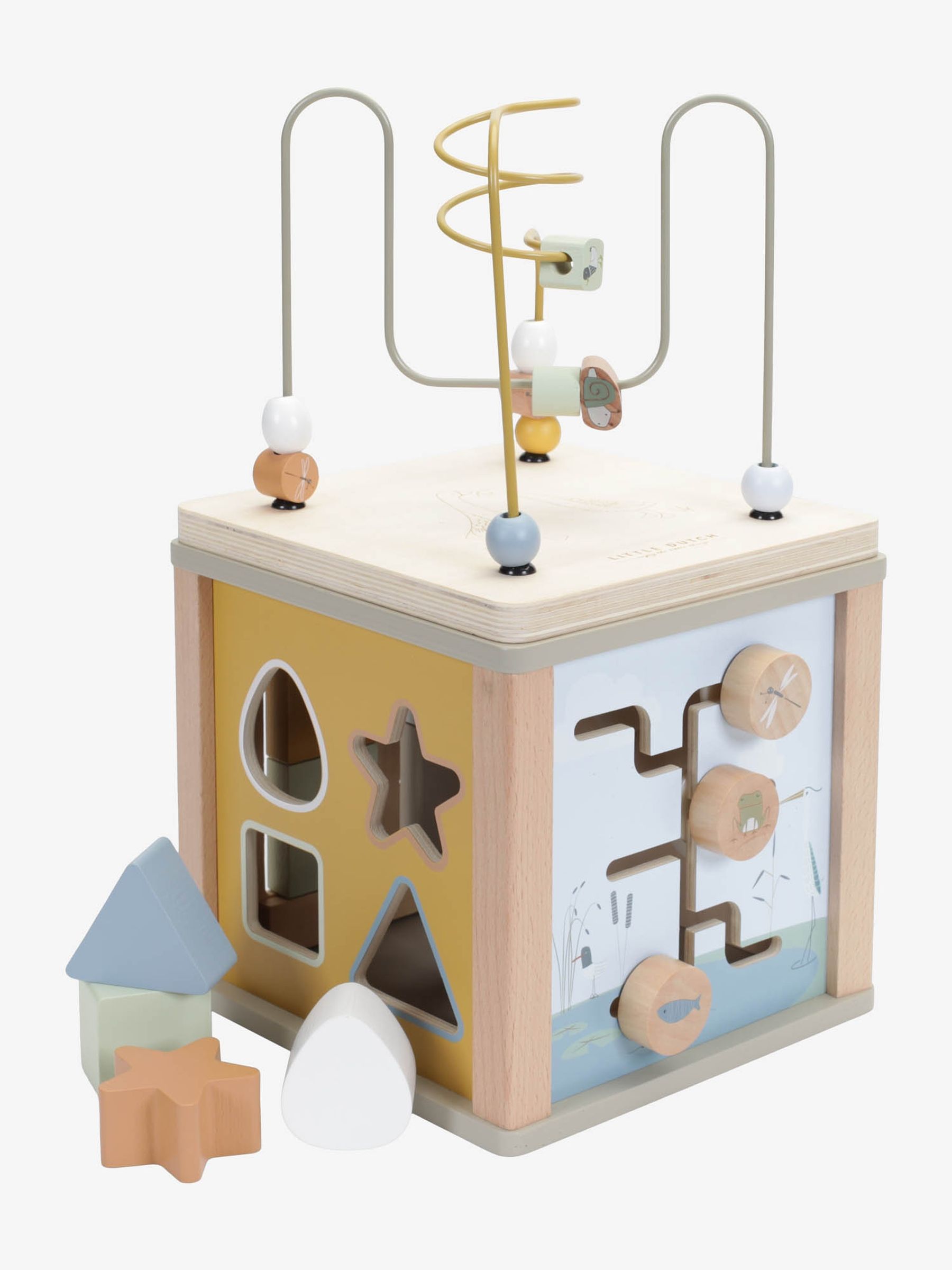 Little Dutch Little Goose Activity Cube - Image 1 of 12