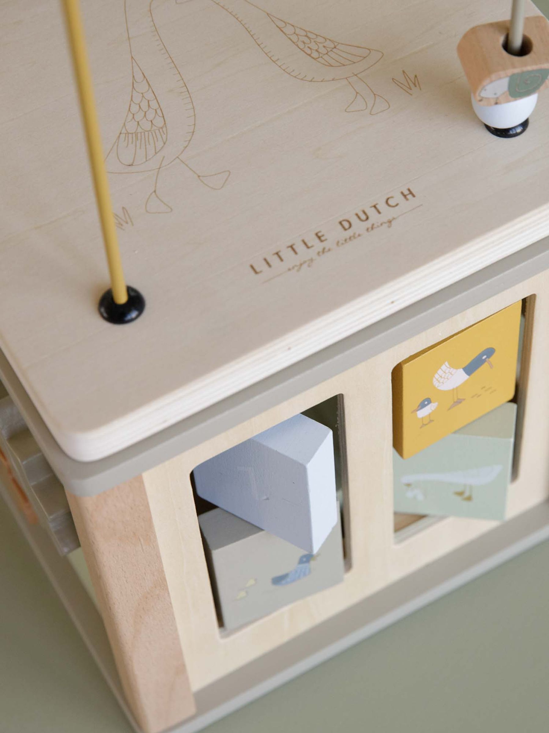 Little Dutch Little Goose Activity Cube - Image 10 of 12