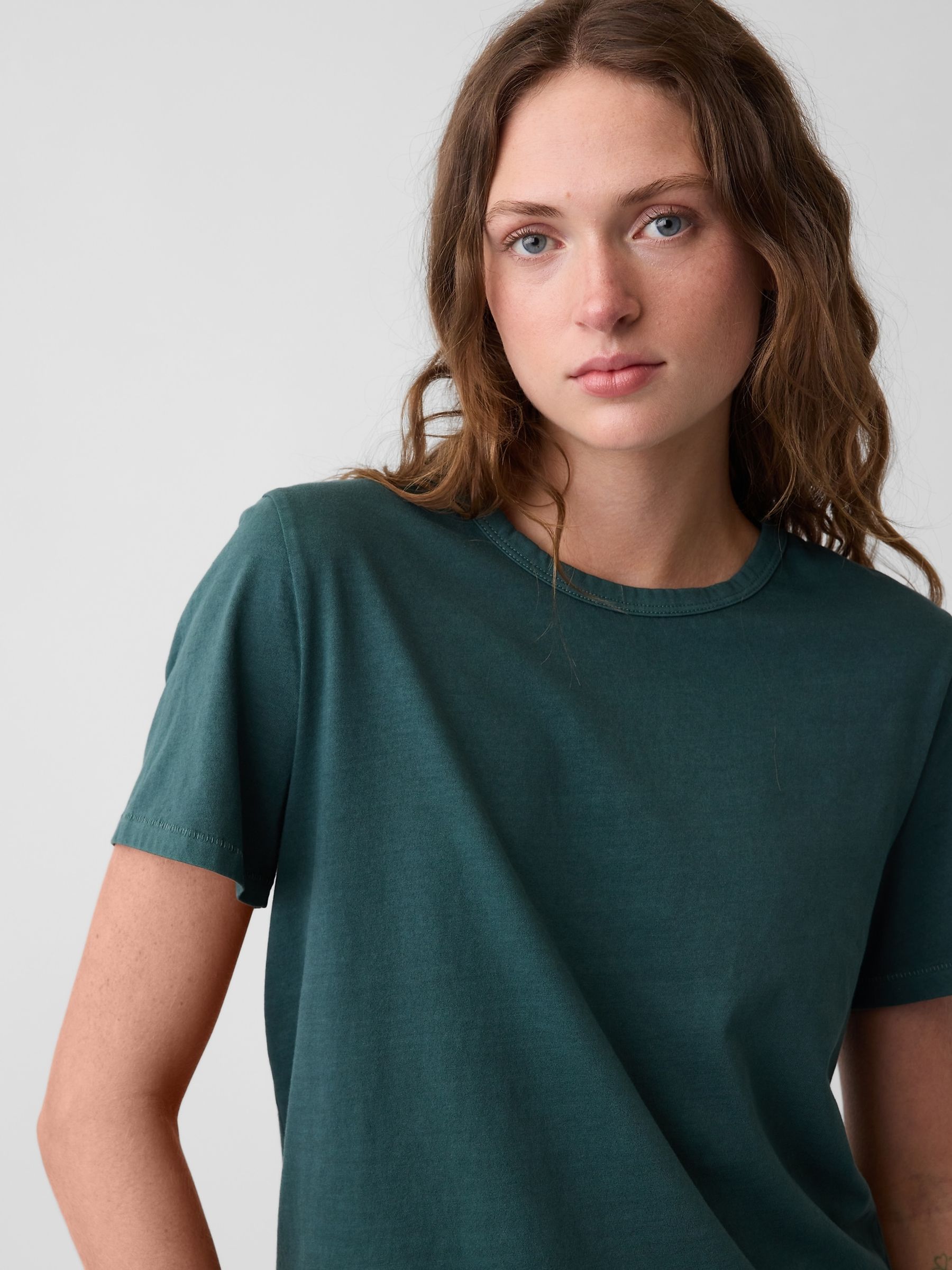 Dark Green Vintage Soft Short Sleeve T-Shirt - Image 4 of 4
