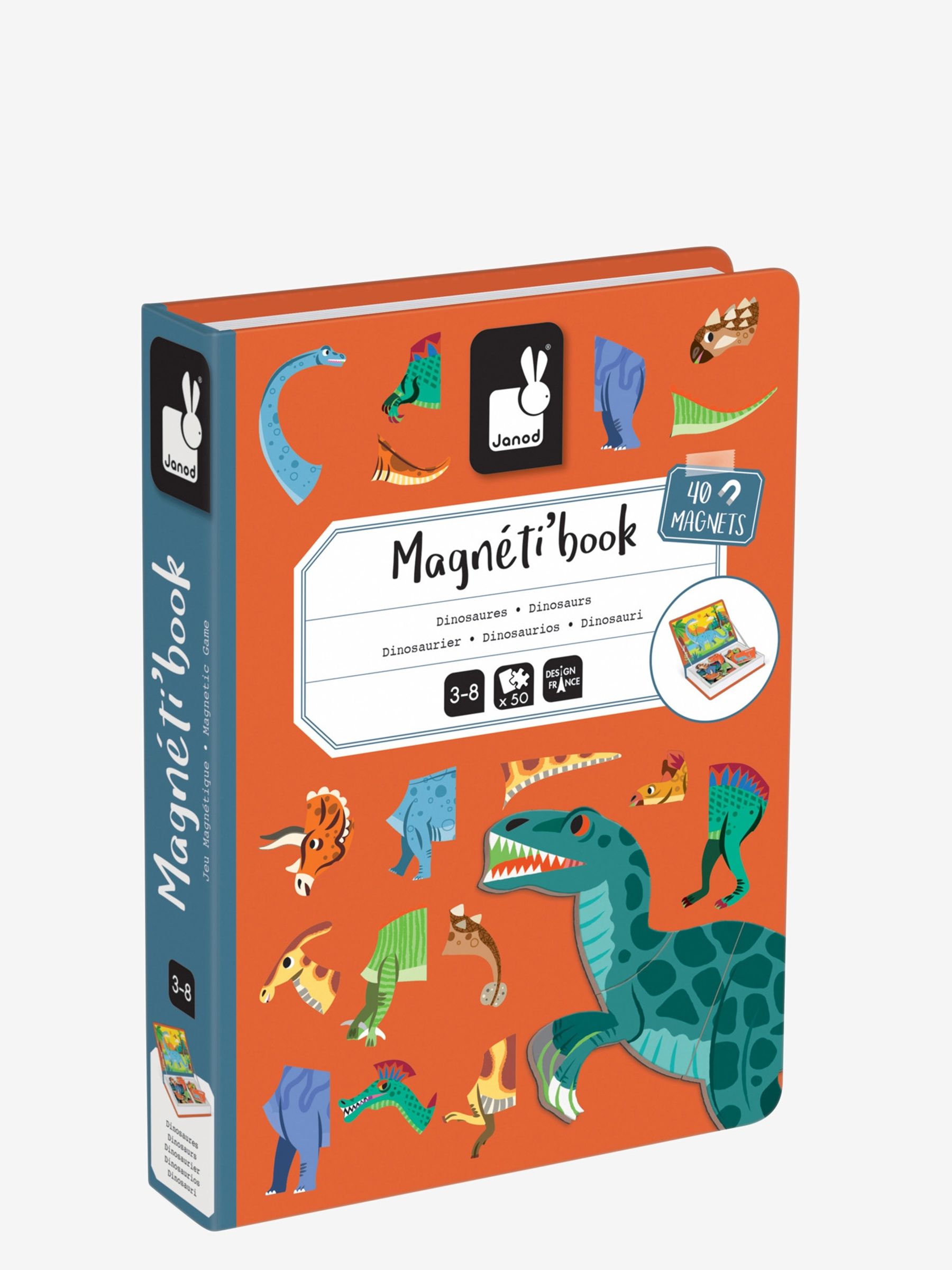 Janod Dinosaurs Magneti'book - Image 1 of 2