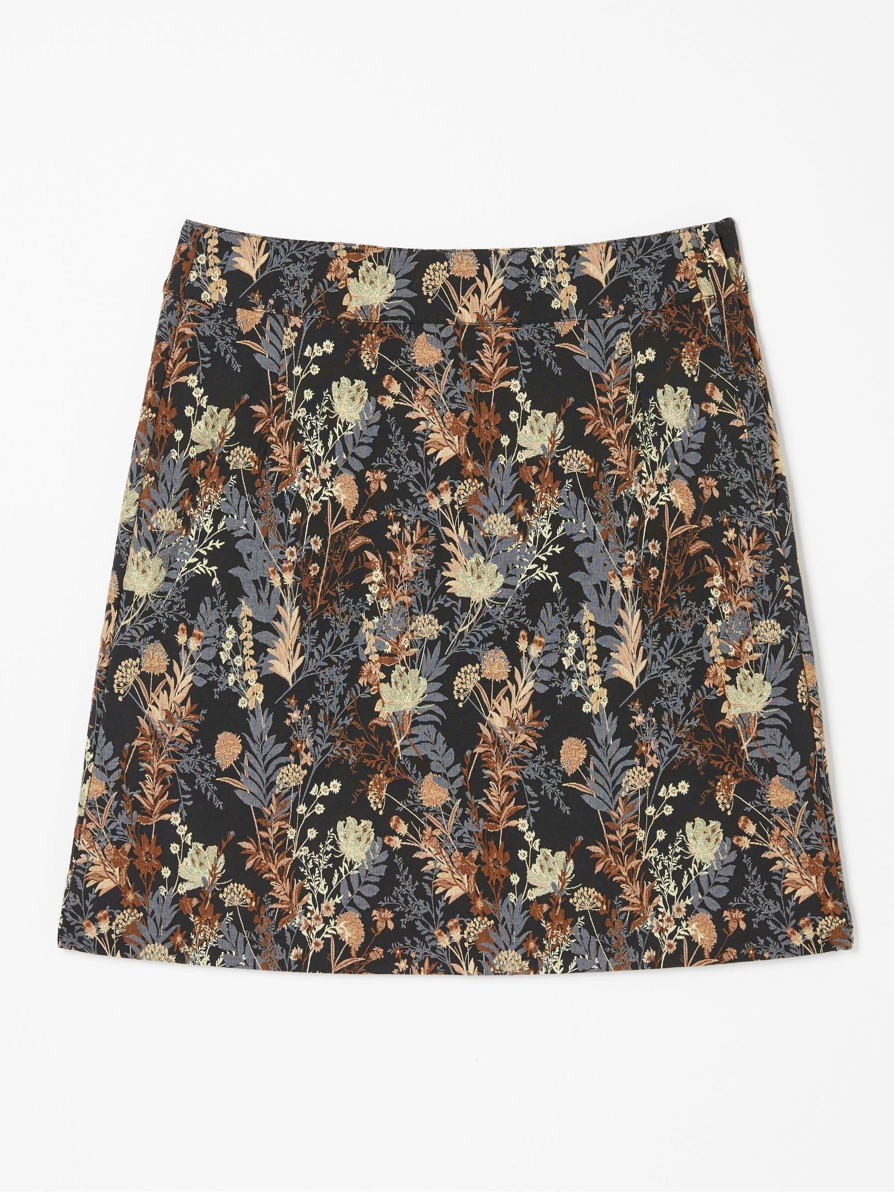 Black Cally Jacquard Skirt - Image 5 of 5