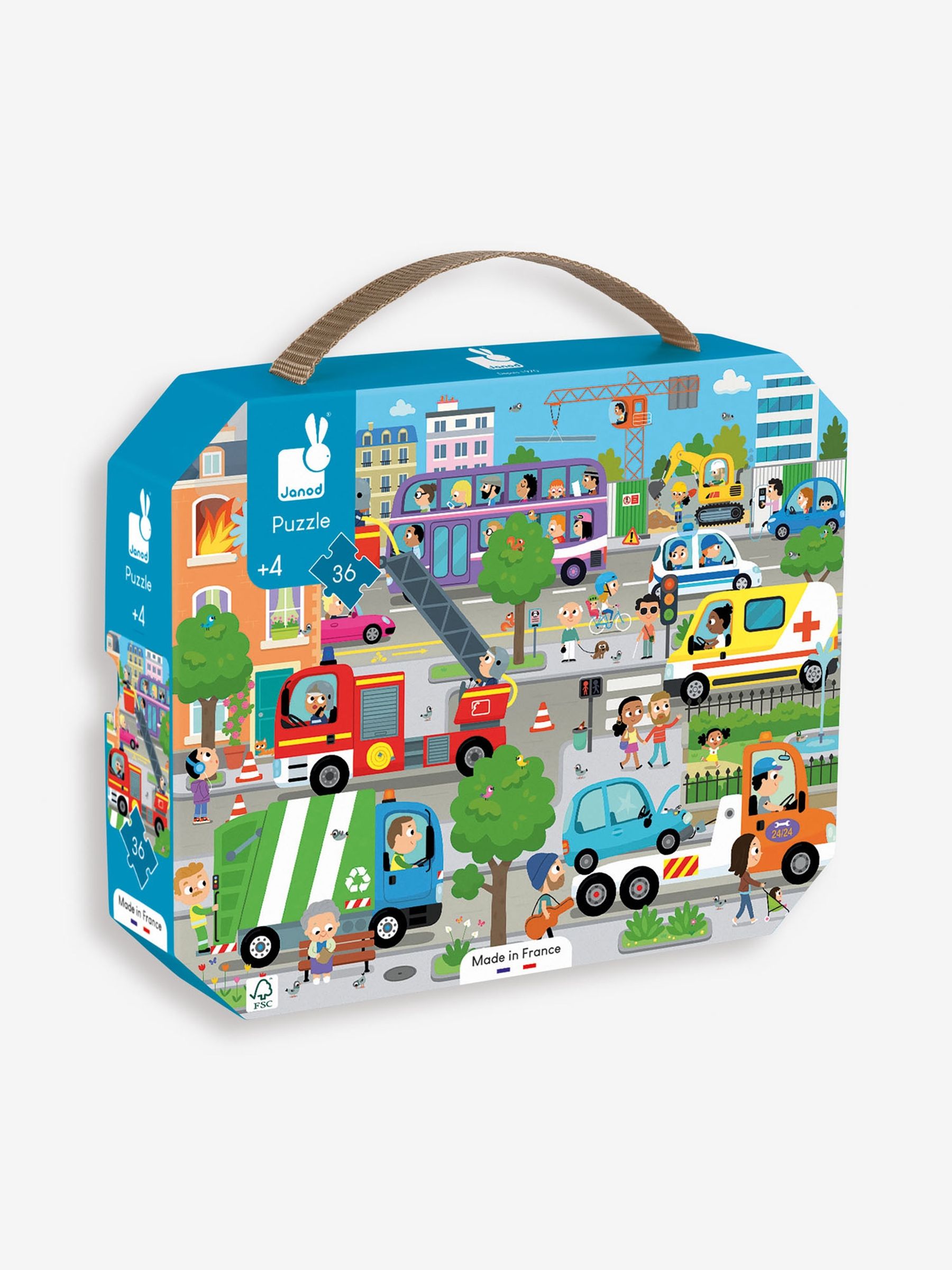 Janod 36-Piece City Puzzle - Image 2 of 2