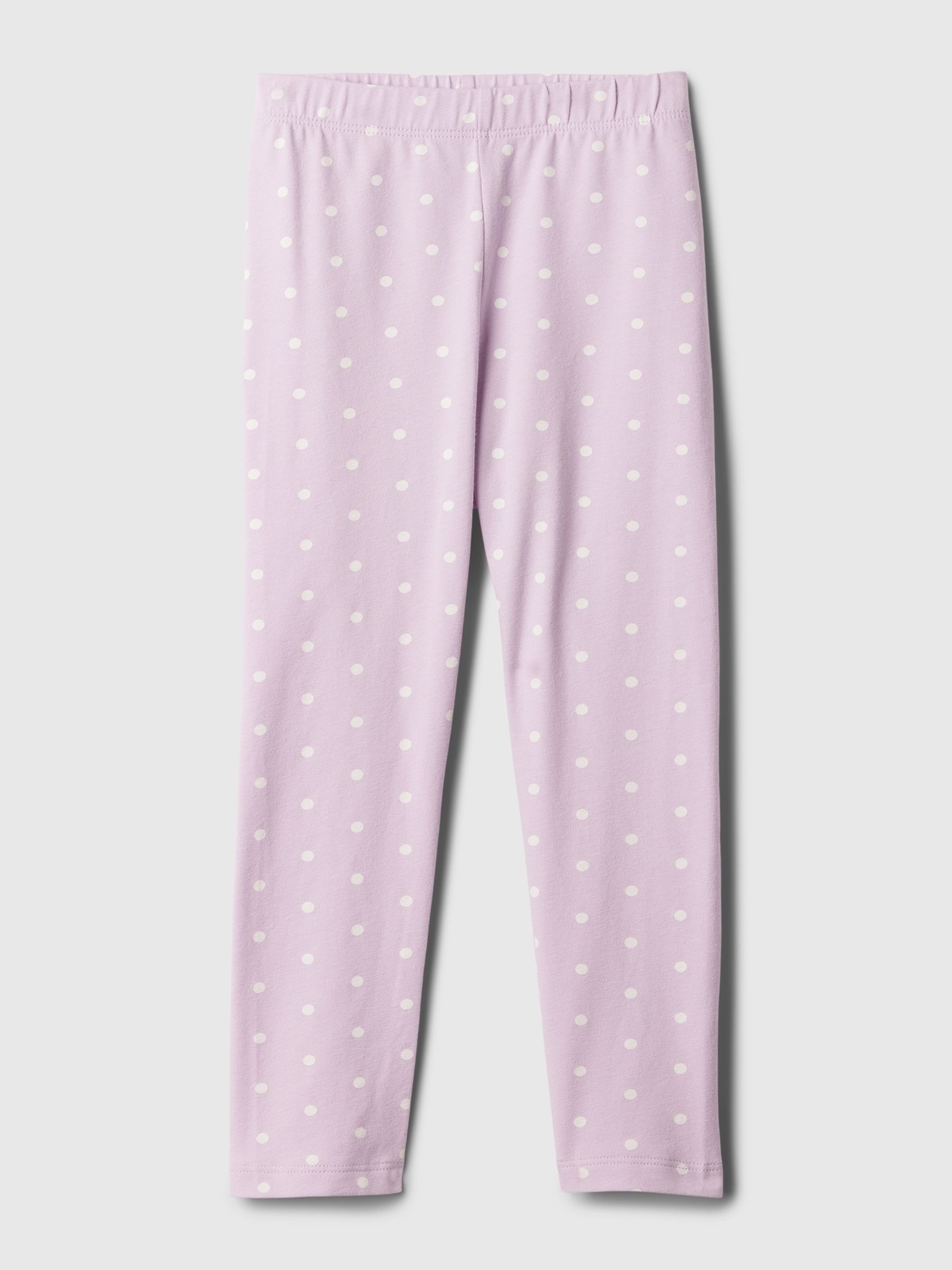 Purple Spot Print Pull On Leggings (3mths-5yrs) - Image 1 of 2