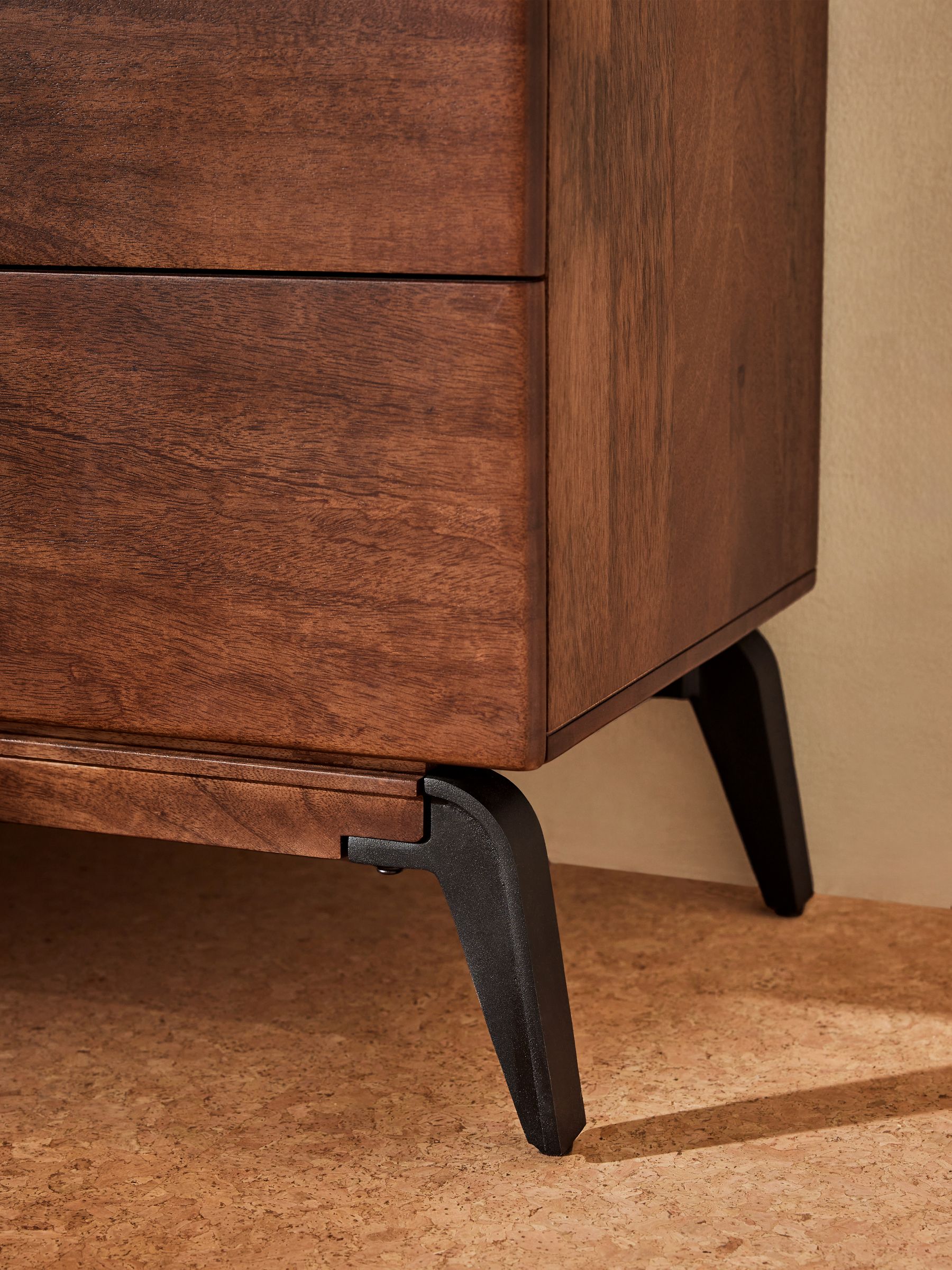 Lucien Mango Wood Chest of Drawers in Natural - Image 2 of 5