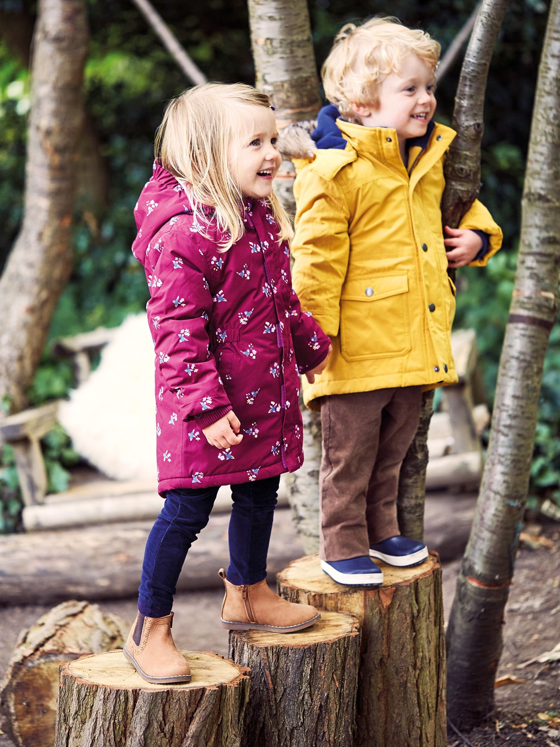 Berry Pink Bird Pretty Parka - Image 2 of 6