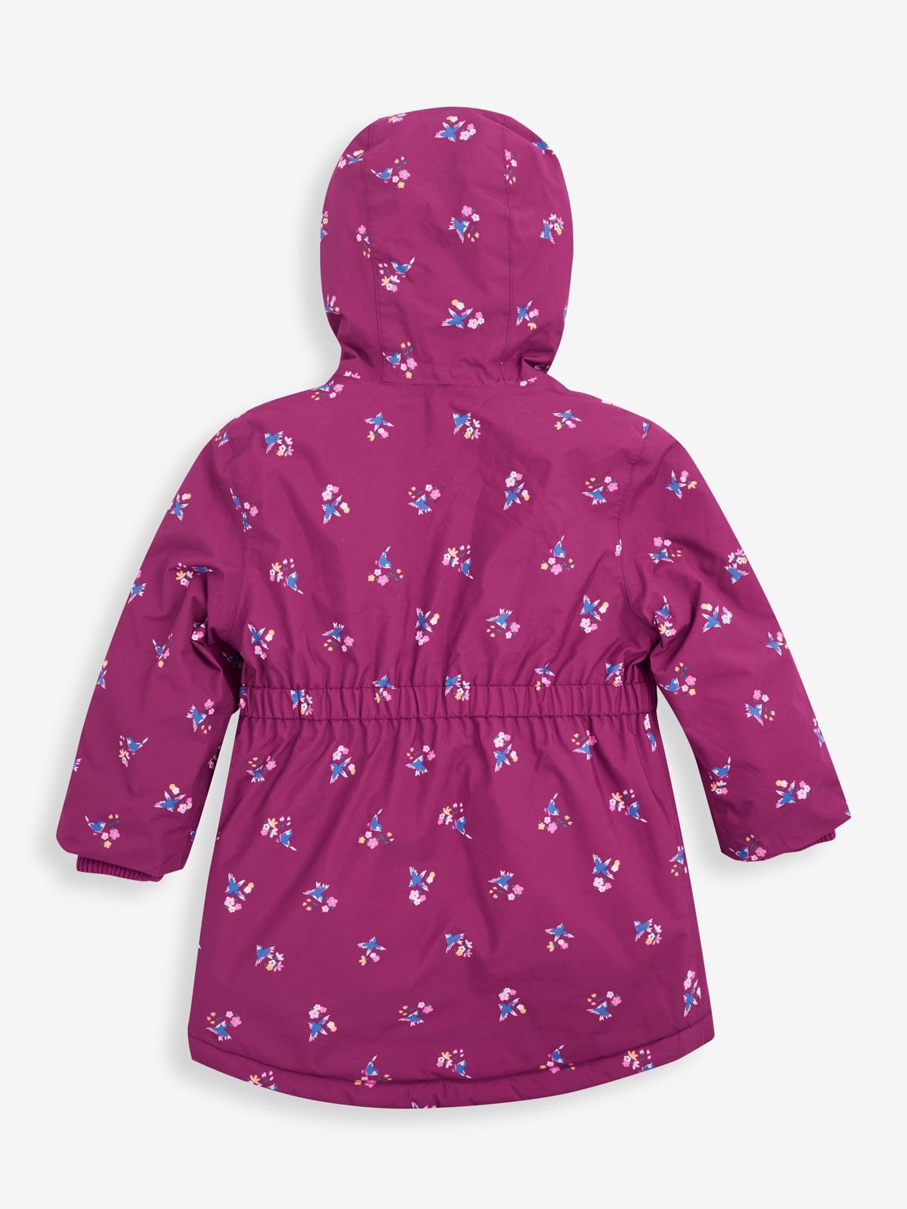 Berry Pink Bird Pretty Parka - Image 5 of 6