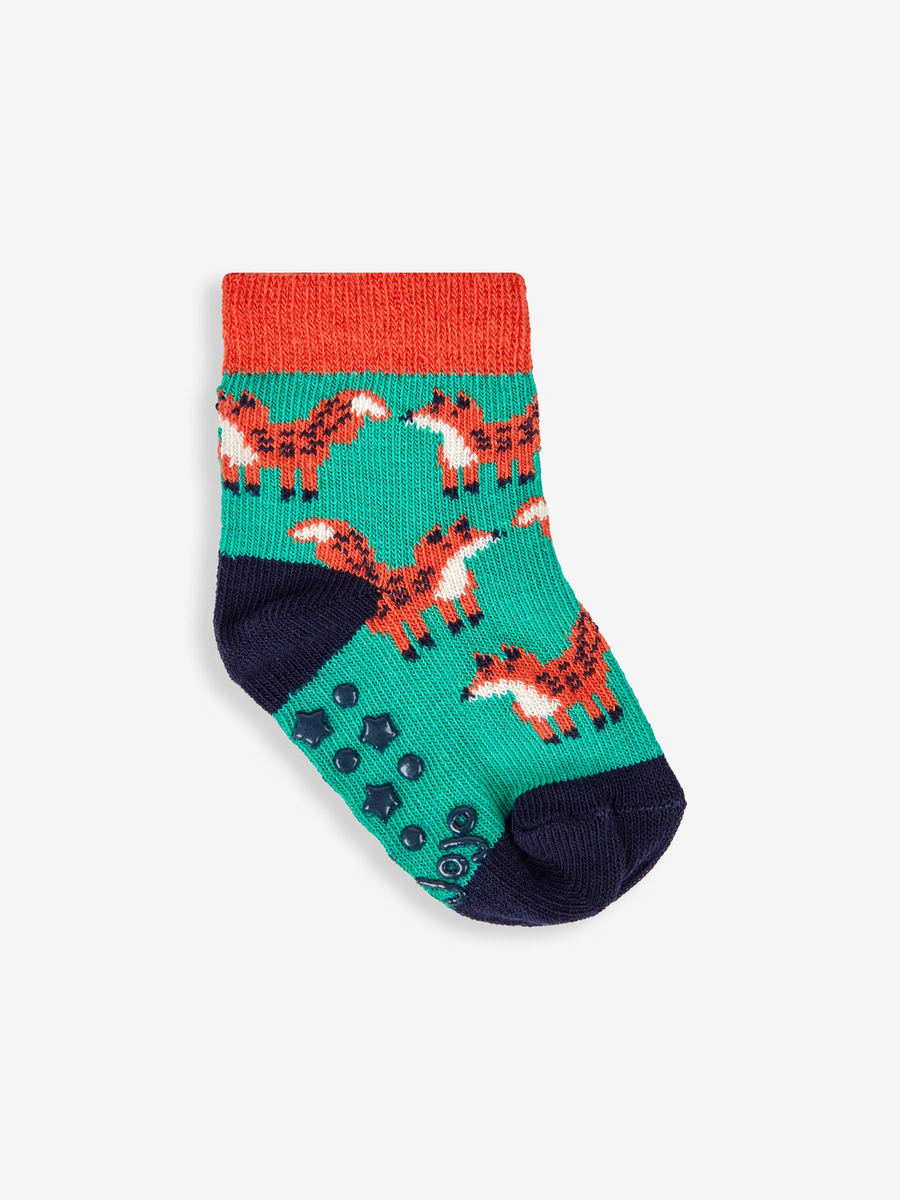 Navy 3-Pack Fox Socks - Image 2 of 4