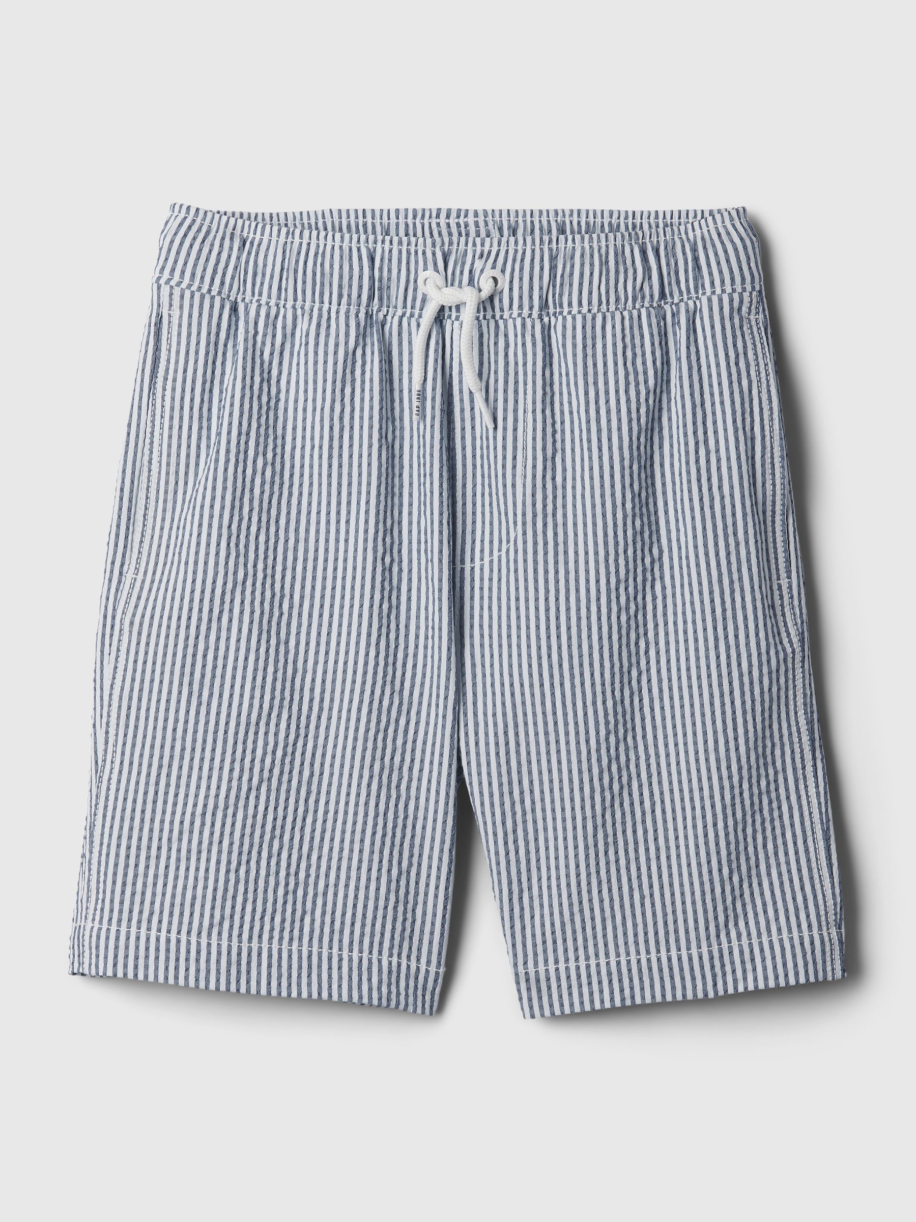 Blue Stripe Swim Shorts (4-13yrs) - Image 1 of 1