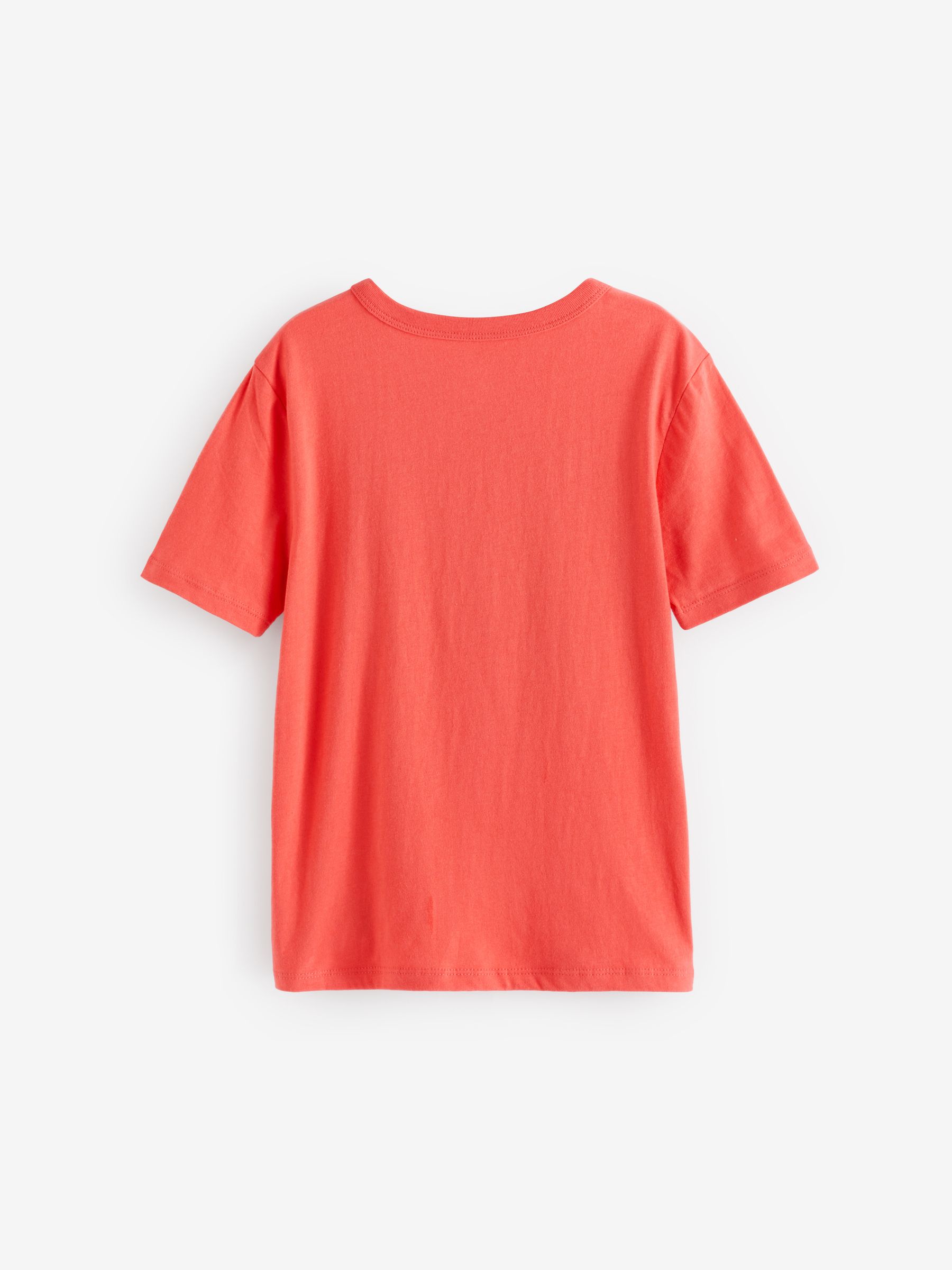 Red Football Graphic Short Sleeve Crew Neck T-Shirt (4-13yrs) - Image 2 of 3