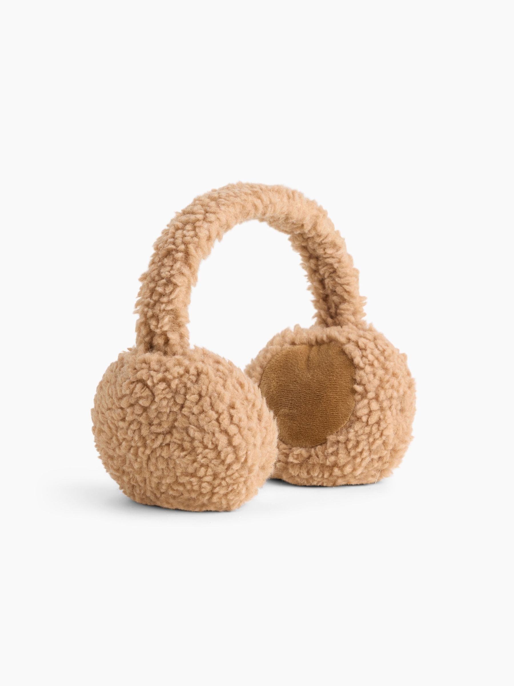 Brown Sherpa Earmuffs - Image 1 of 2
