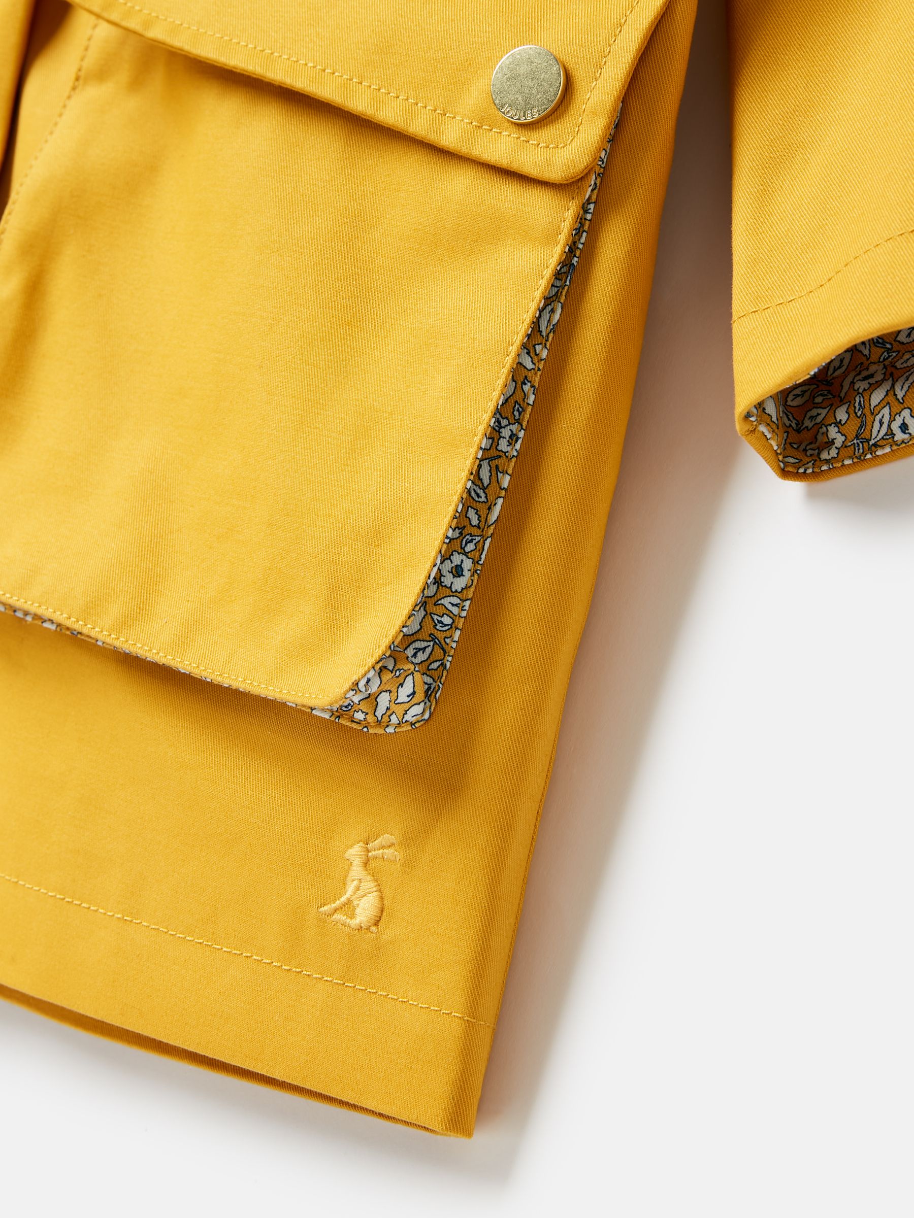Seacombe Yellow Waterproof Hooded Raincoat with Cape - Image 11 of 13