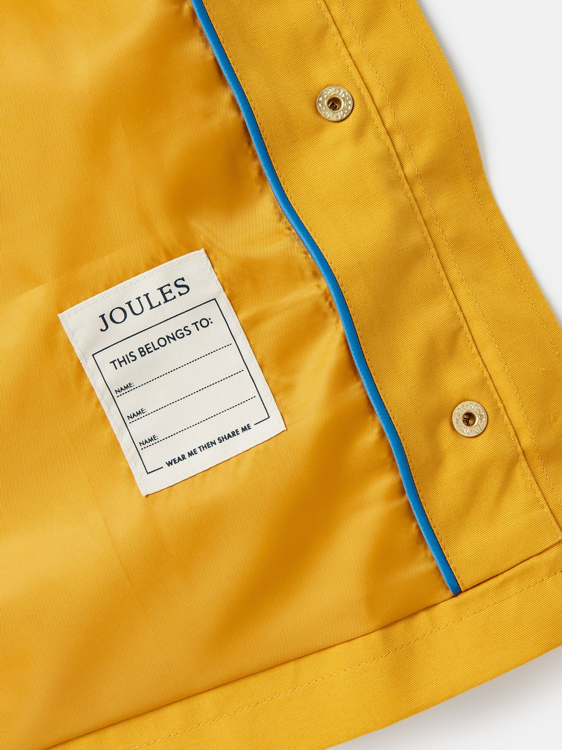 Seacombe Yellow Waterproof Hooded Raincoat with Cape - Image 12 of 13