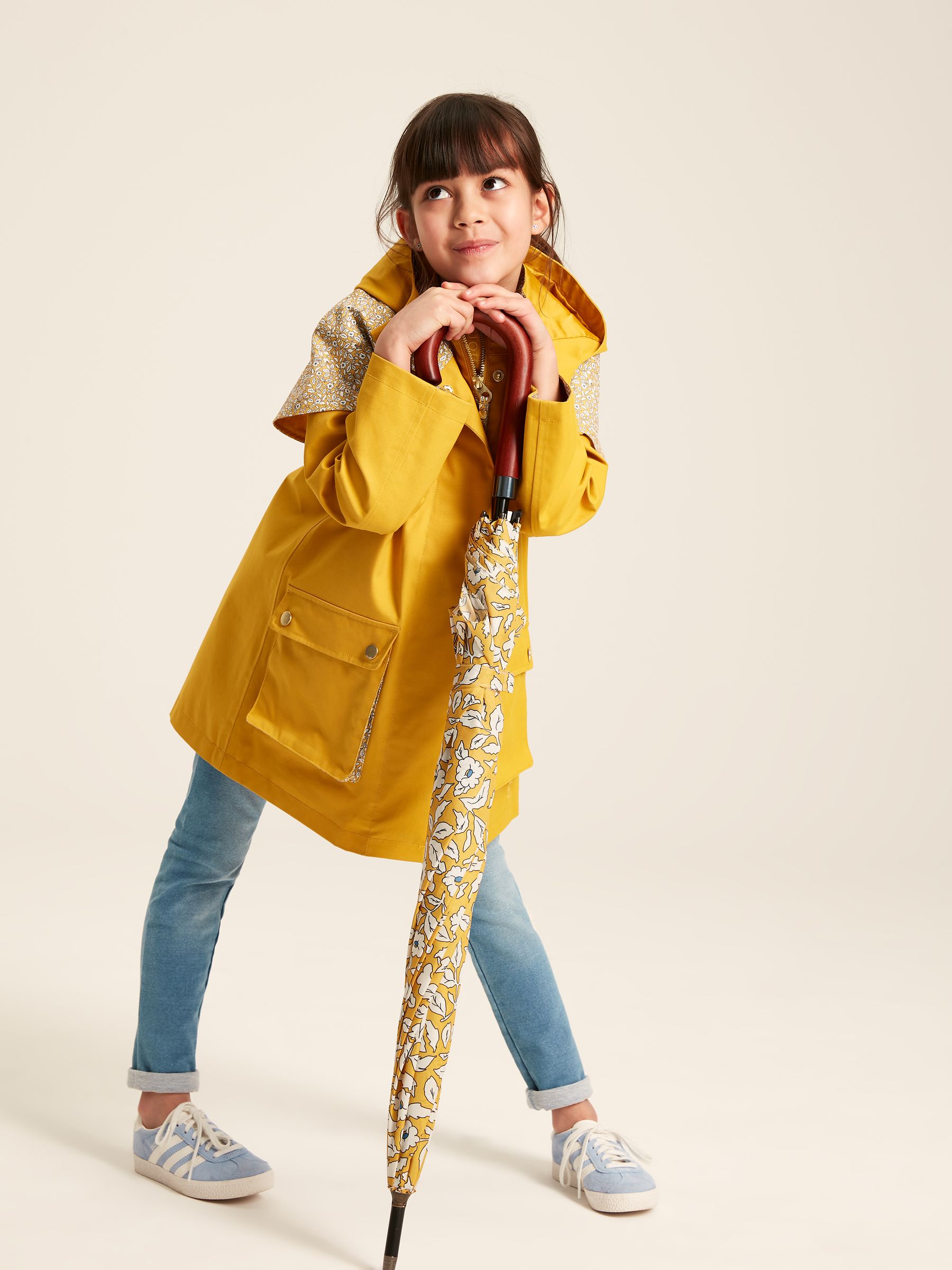 Seacombe Yellow Waterproof Hooded Raincoat with Cape - Image 3 of 13