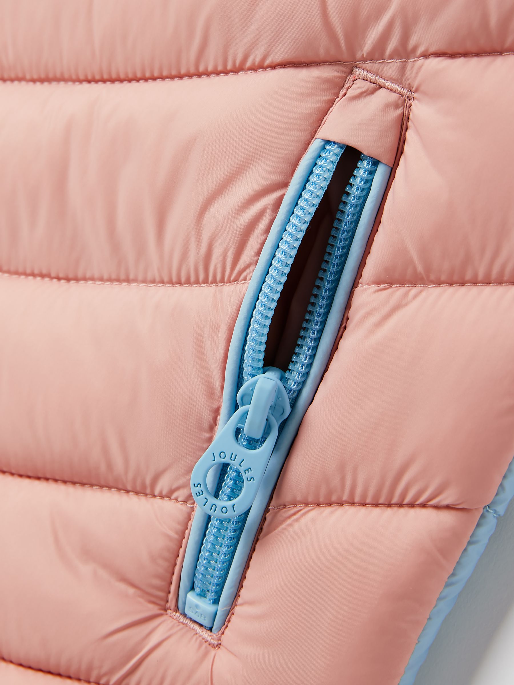 Girls' Crofton Gilet Pink Hotchpotch Showerproof Padded Gilet - Image 4 of 4