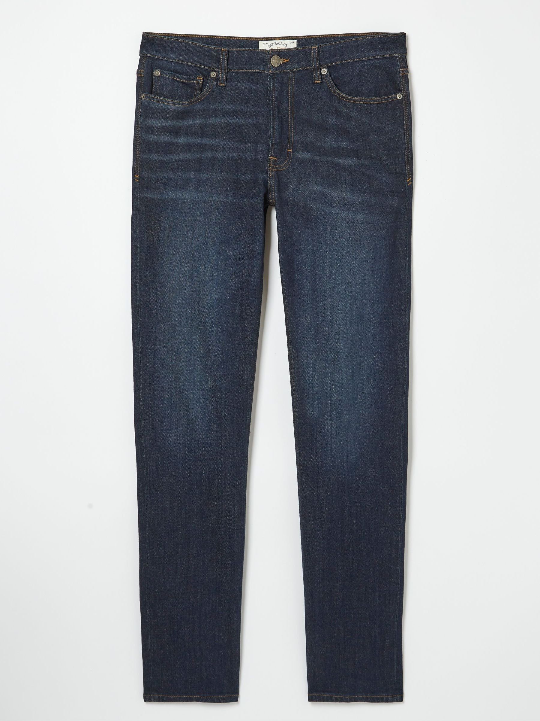 Navy Blue Slim Fit Jeans - Image 4 of 4