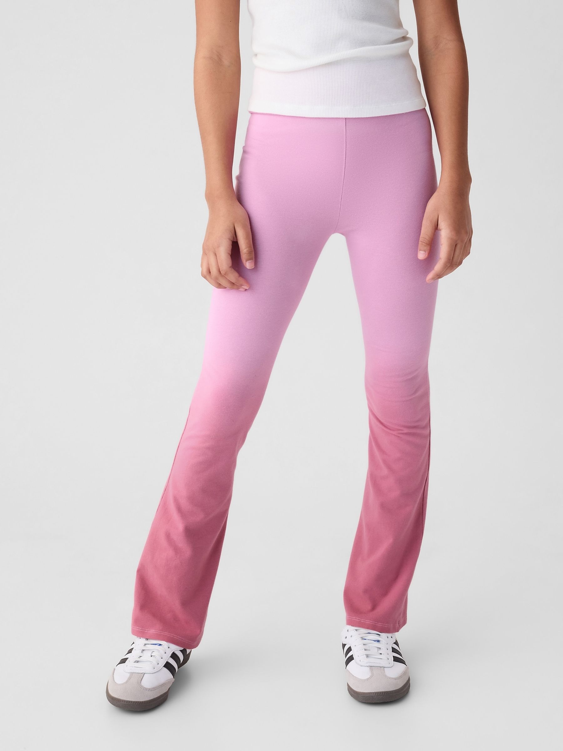 Pink Flare Leggings (4-13yrs) - Image 1 of 1