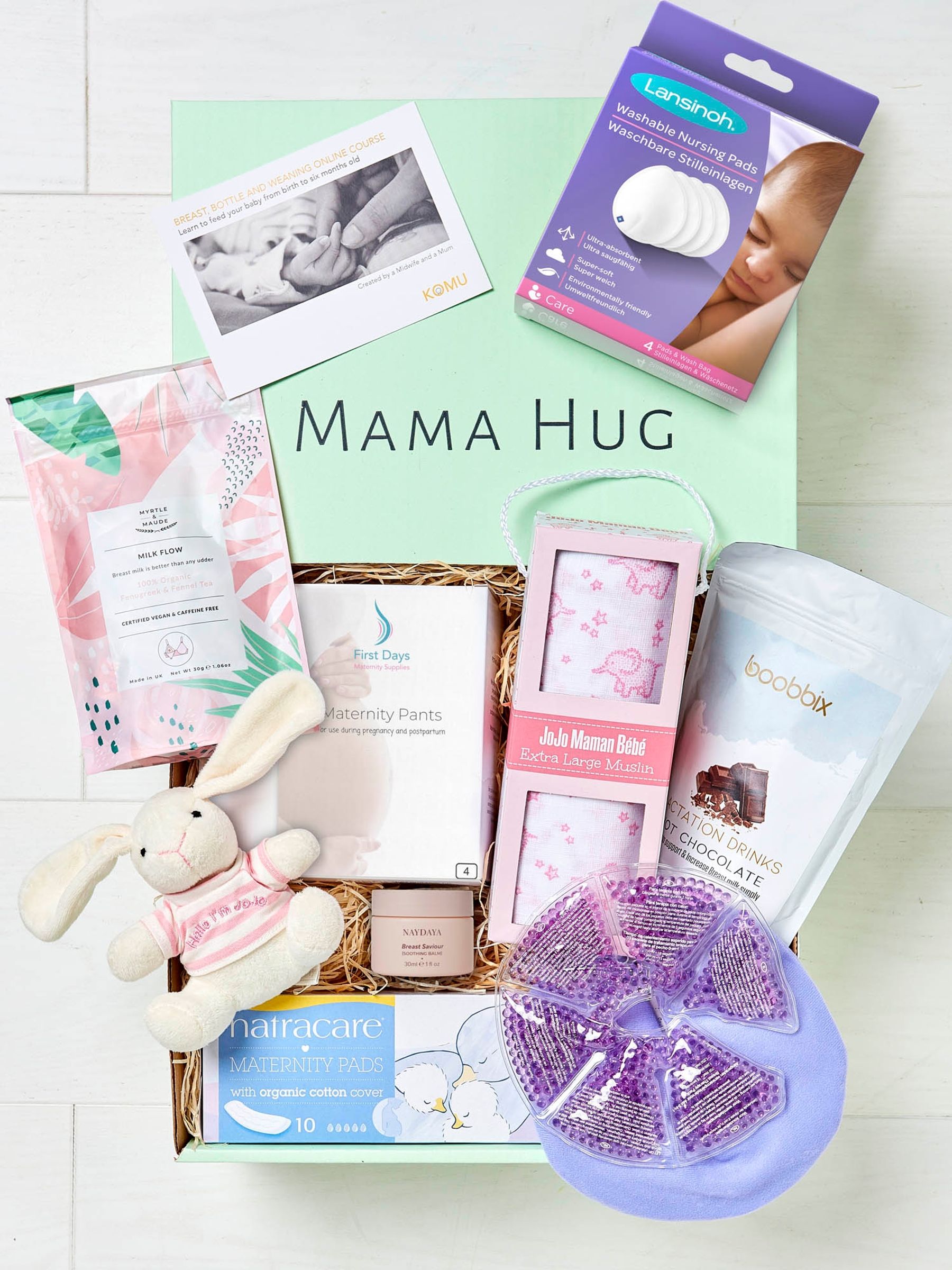 Pink Mama Hug The Bosom Buddy Breastfeeding Gift Box - Image 1 of 1