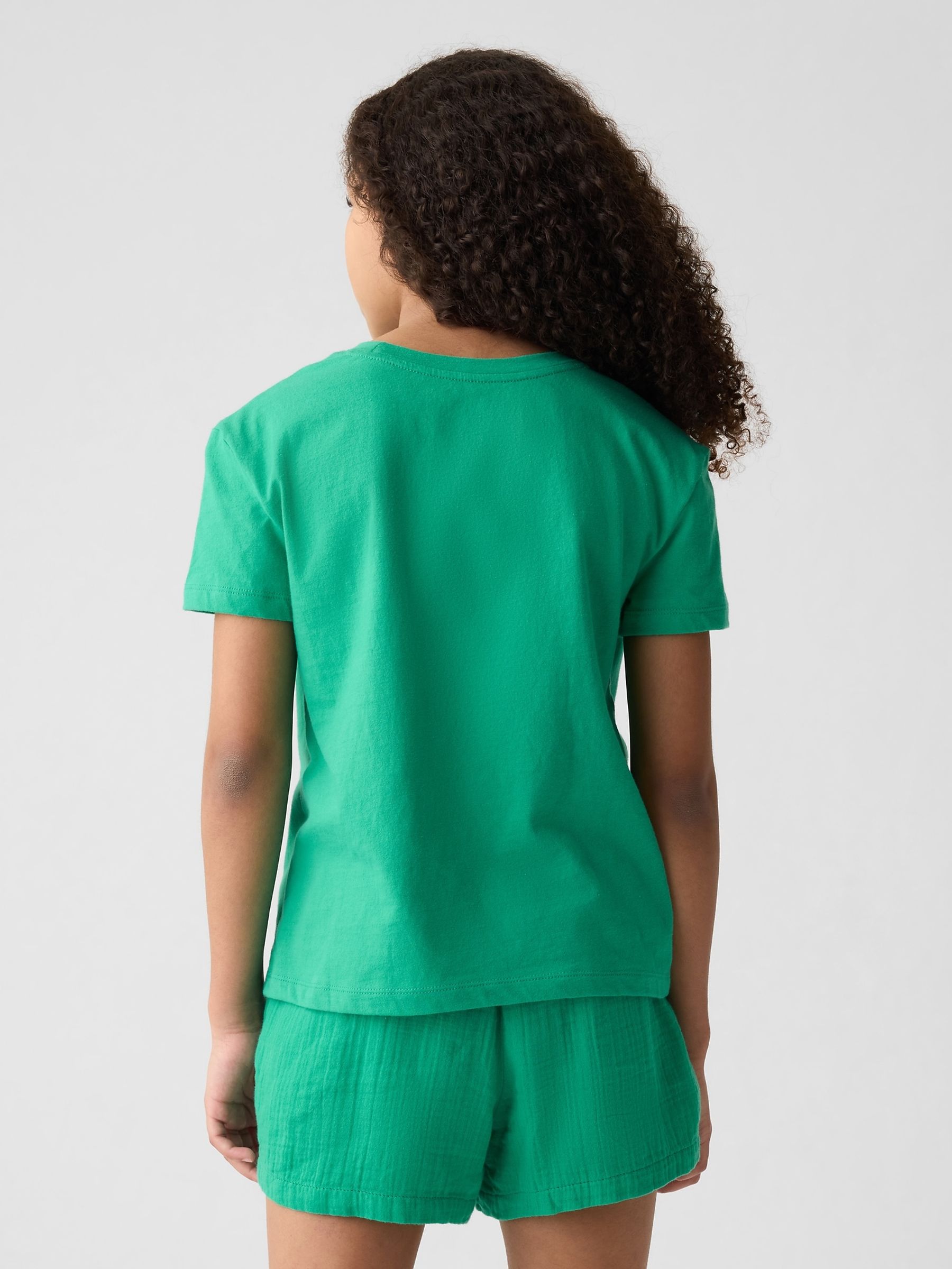 Green Planet Slogan Graphic Crew Neck Short Sleeve T-Shirt (4-13yrs) - Image 2 of 4