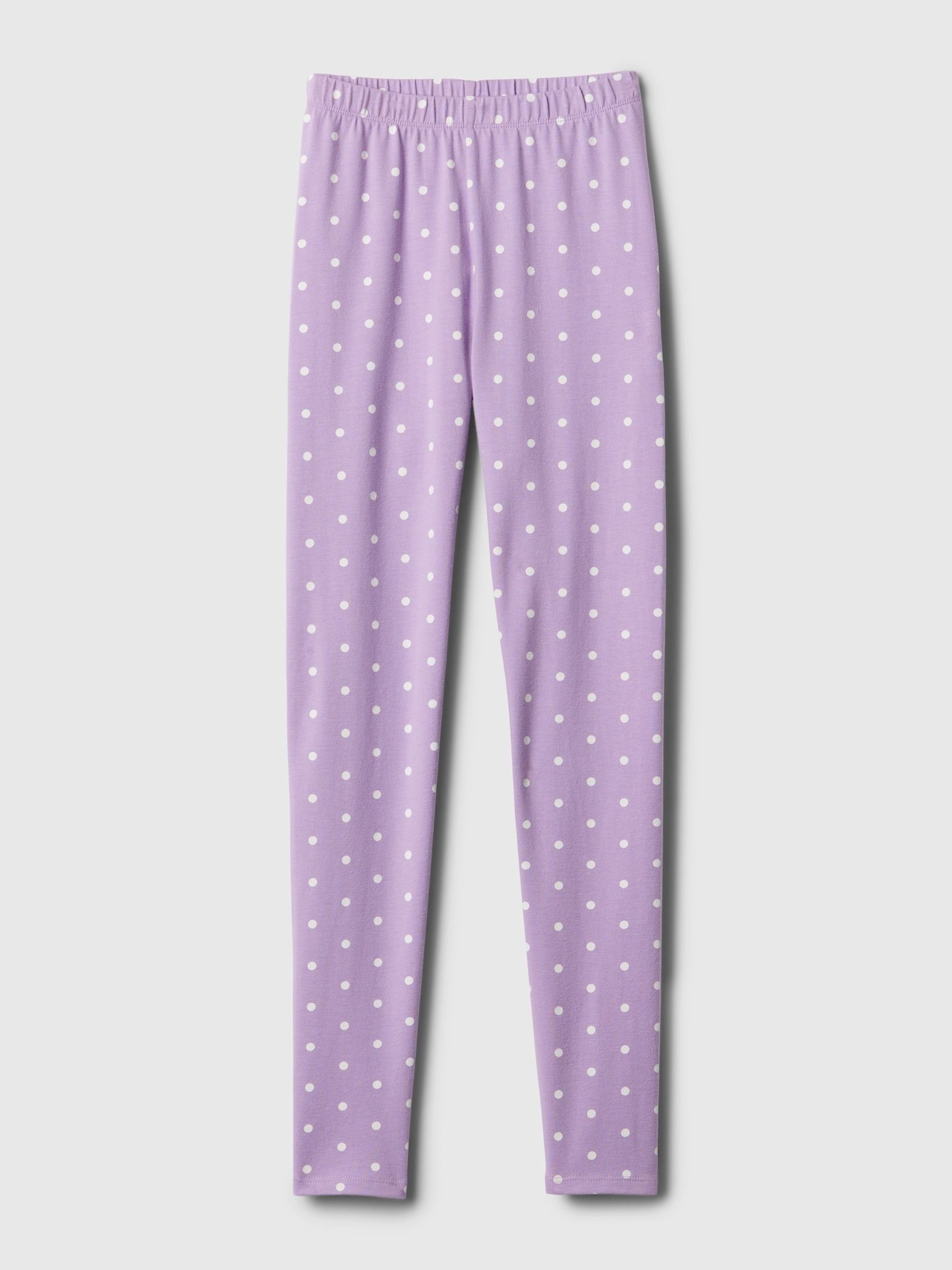 Purple Print Leggings (4-13yrs) - Image 4 of 5